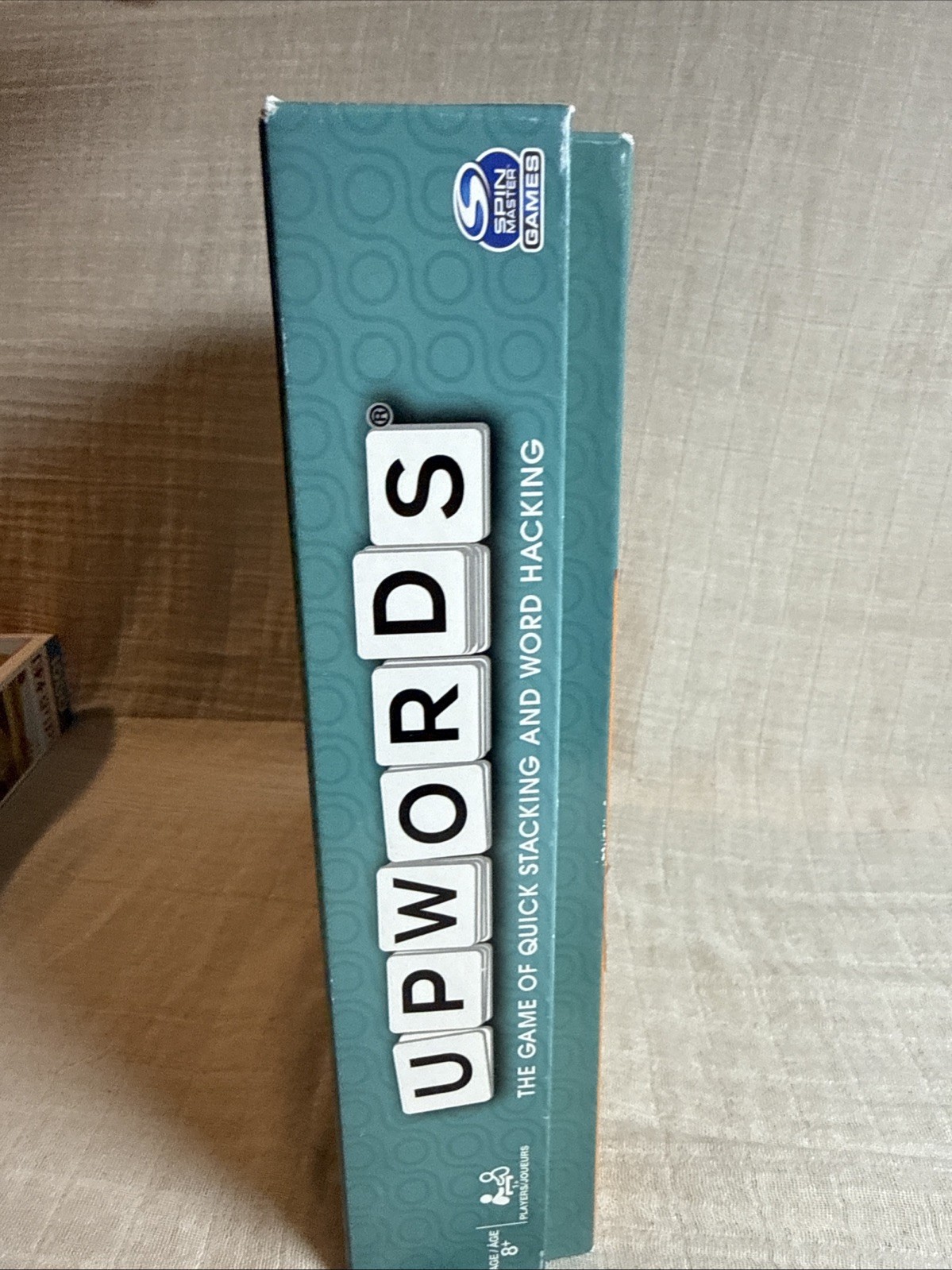 UpWords Board Game Quick Stacking & Word Hacking, Complete 2 My Knowledge