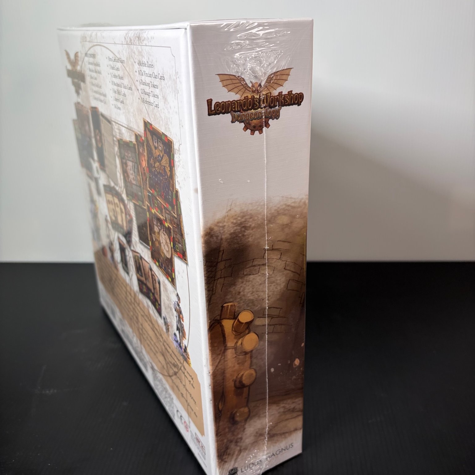 Dungeonology Leonardo’s Workshop Kickstarter Exclusive Ludus Magnus Expansion