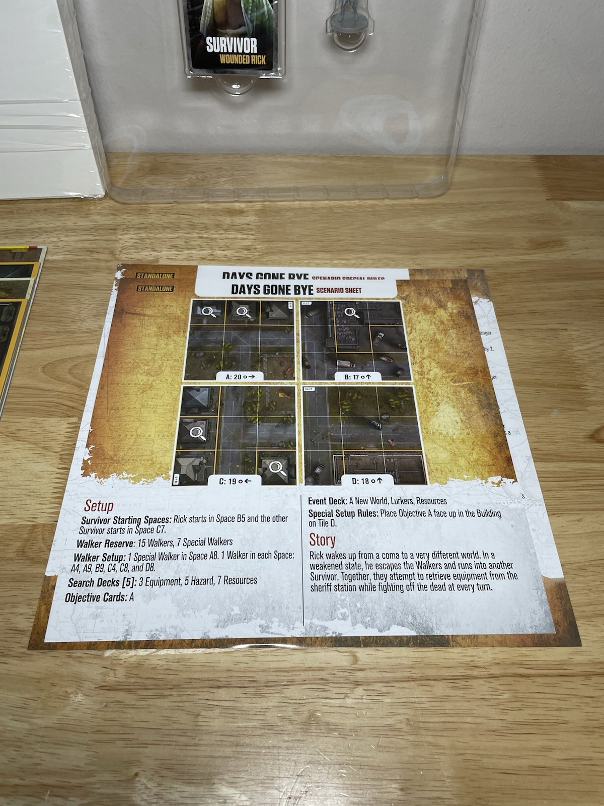 AMC The Walking Dead Board Game Expansion Set 2017070071850 Brand New Sealed