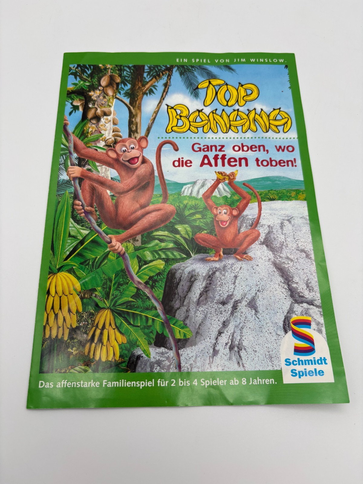 Excellent Banana – Schmidt Games Board Game – Detailed Monkey Figures