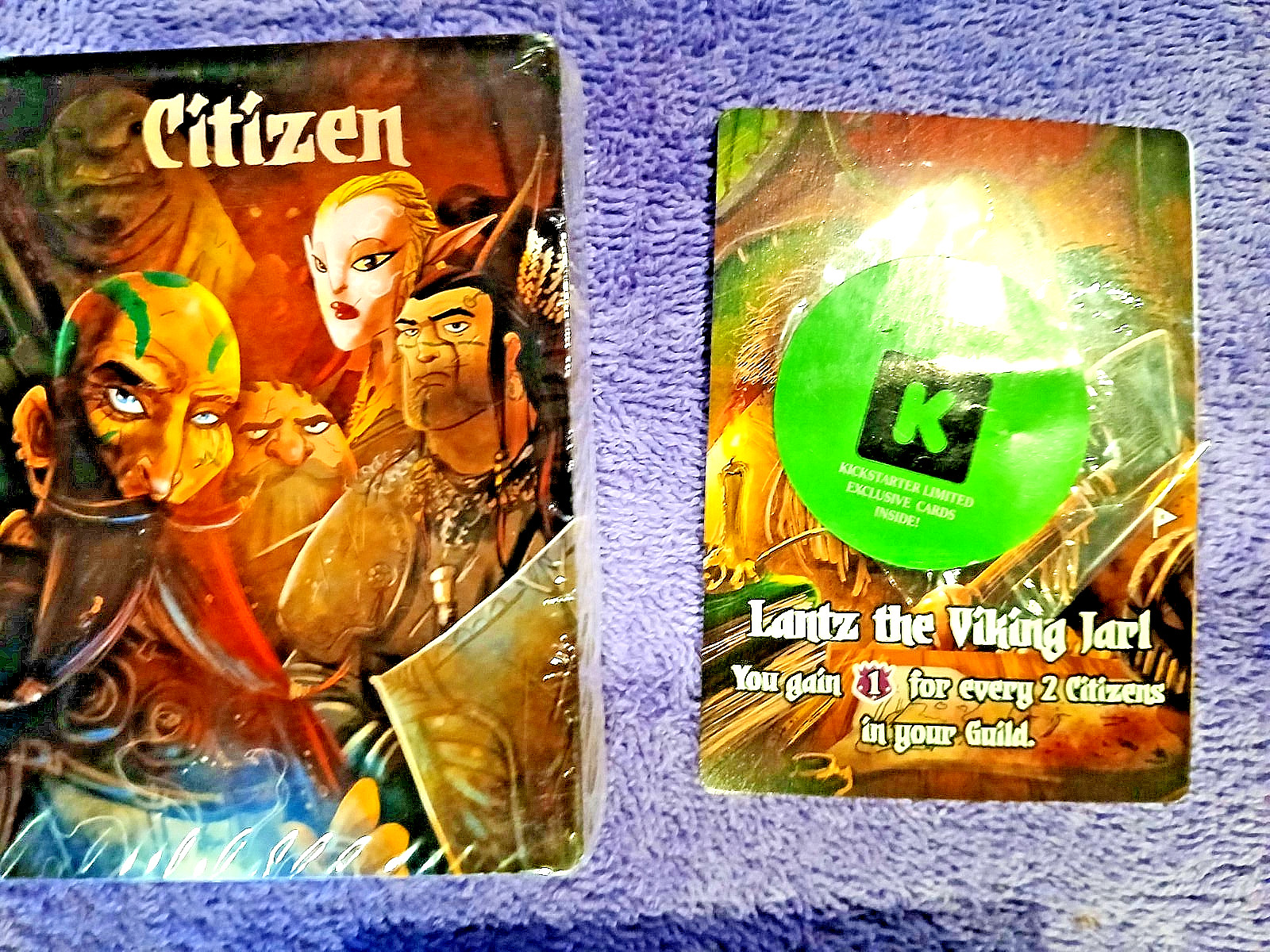 Quests of Valeria Card Game Kickstarter Edition New