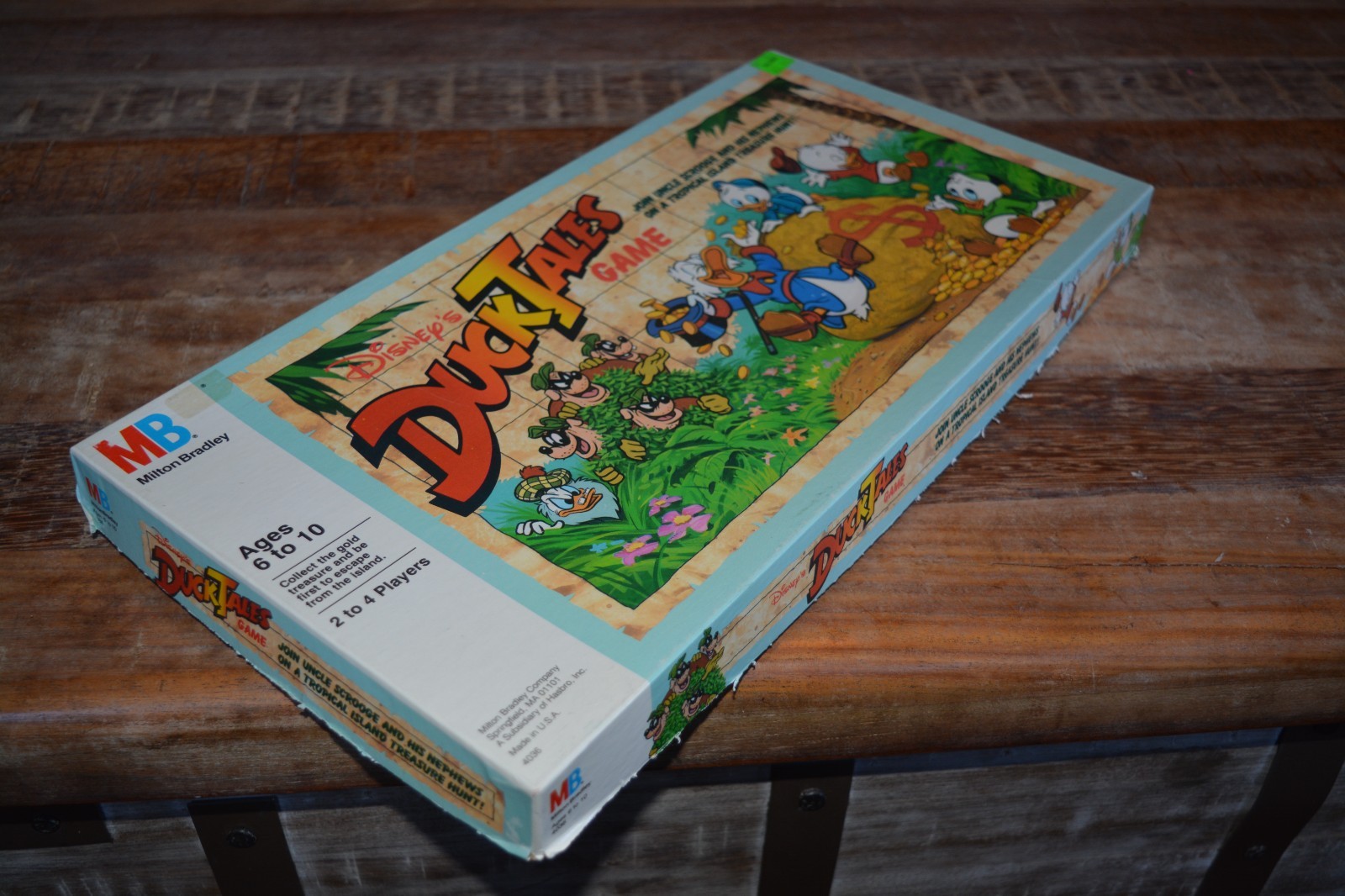 Duck Tales Board Game Milton Bradley Disney 1989 Complete