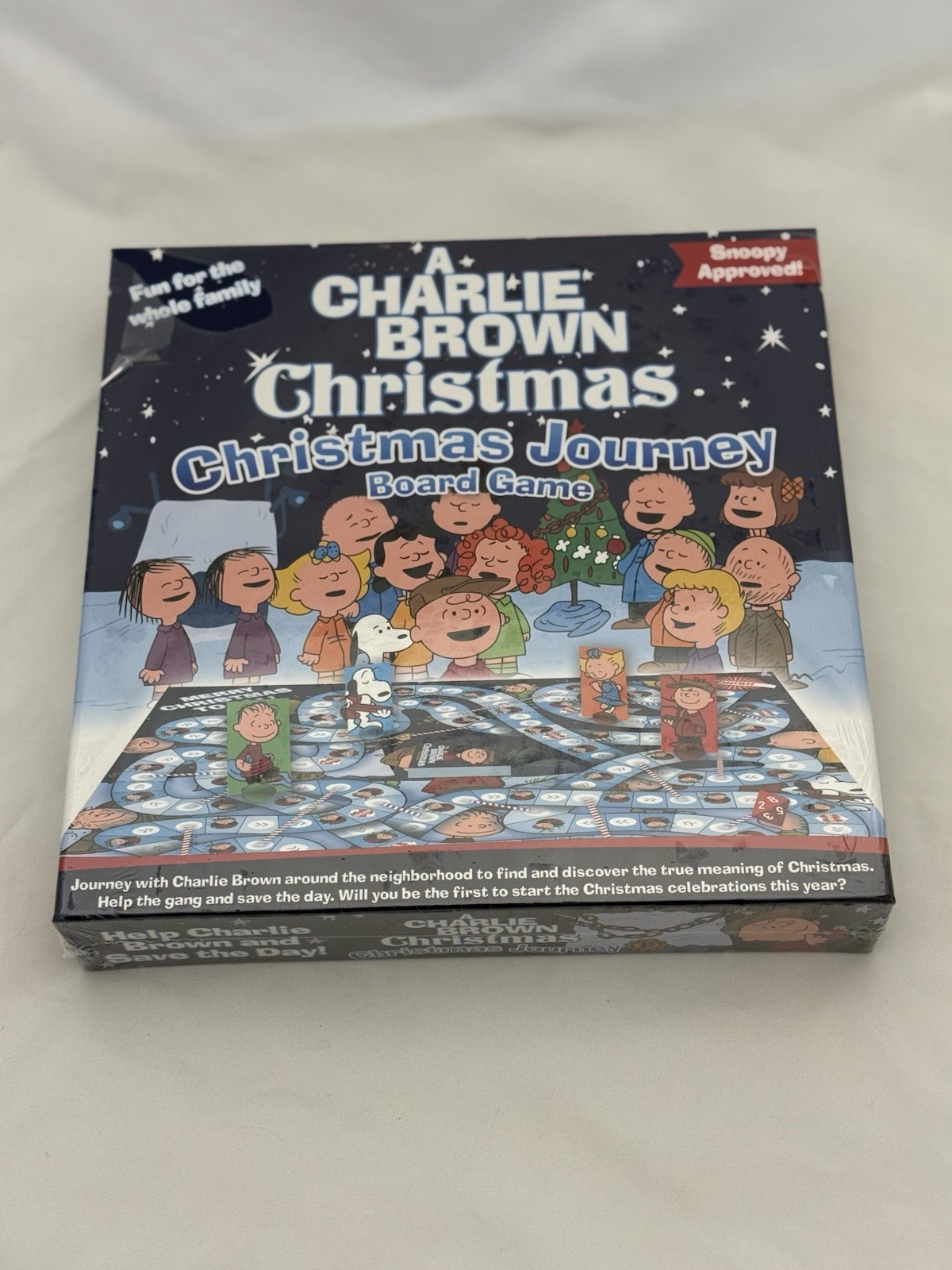 NEW PEANUTS A Charlie Brown Christmas Board Game Sababa Toys Games Sealed