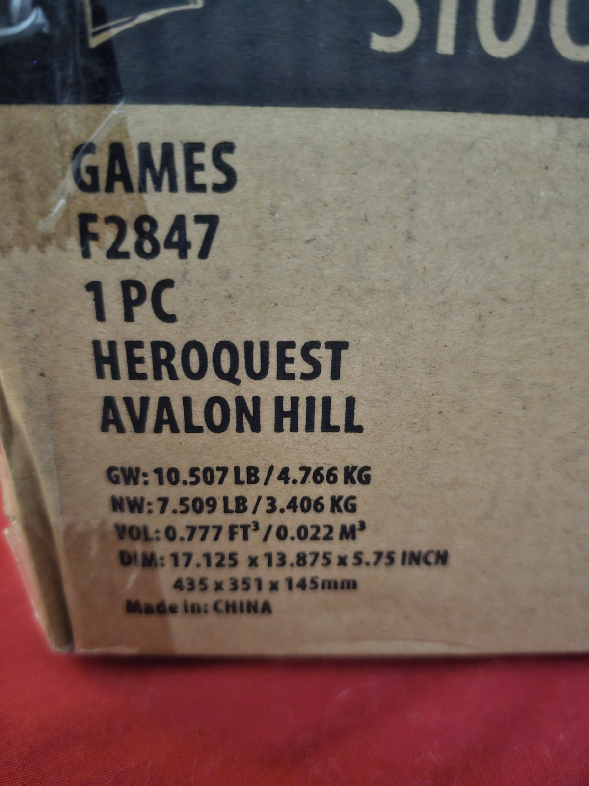 Avalon Hill HeroQuest Game System Board Game