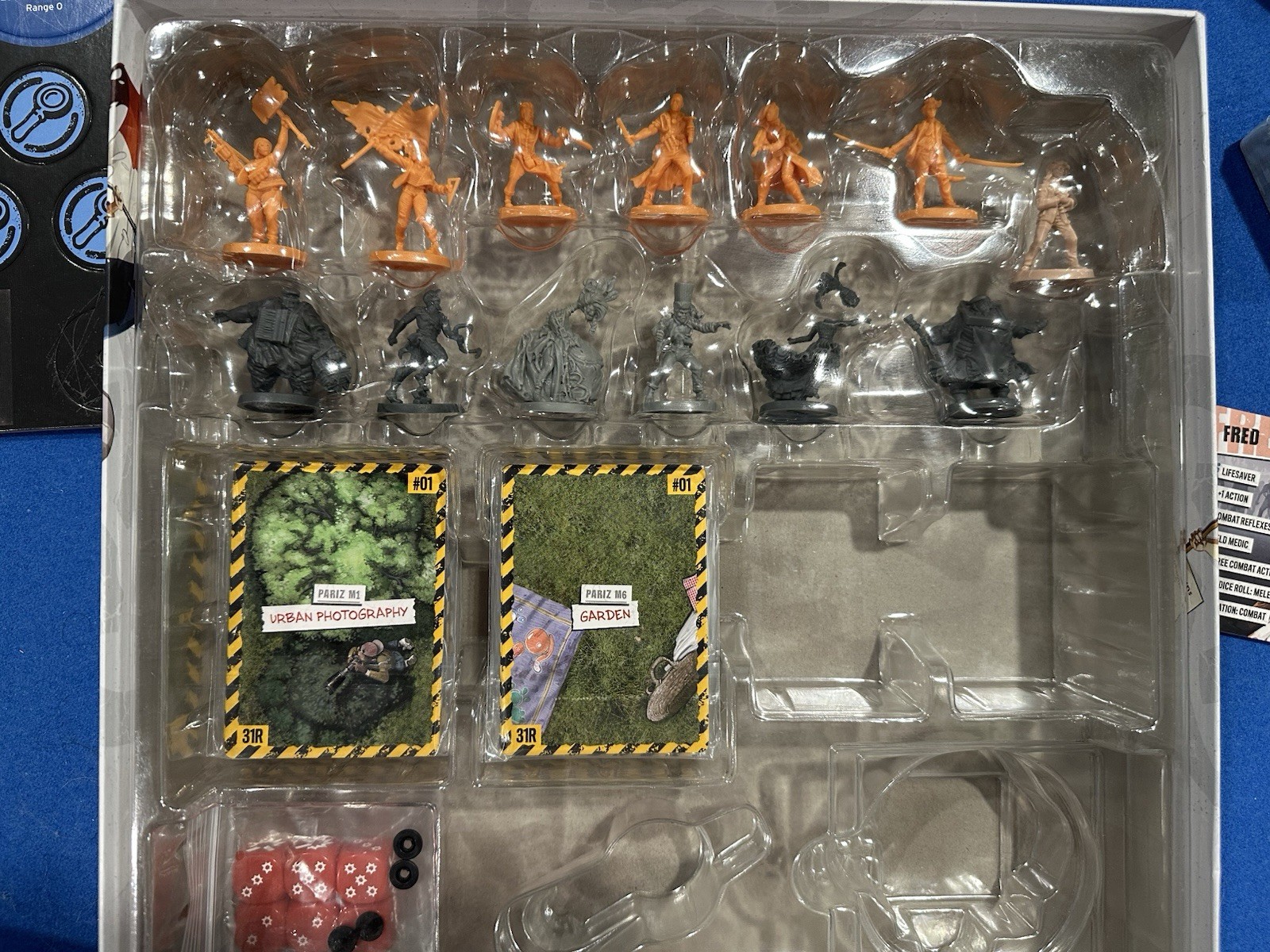 CMON Zombicide 2nd Edition Pariz Campaign Expansion Pack Board Game Miniatures