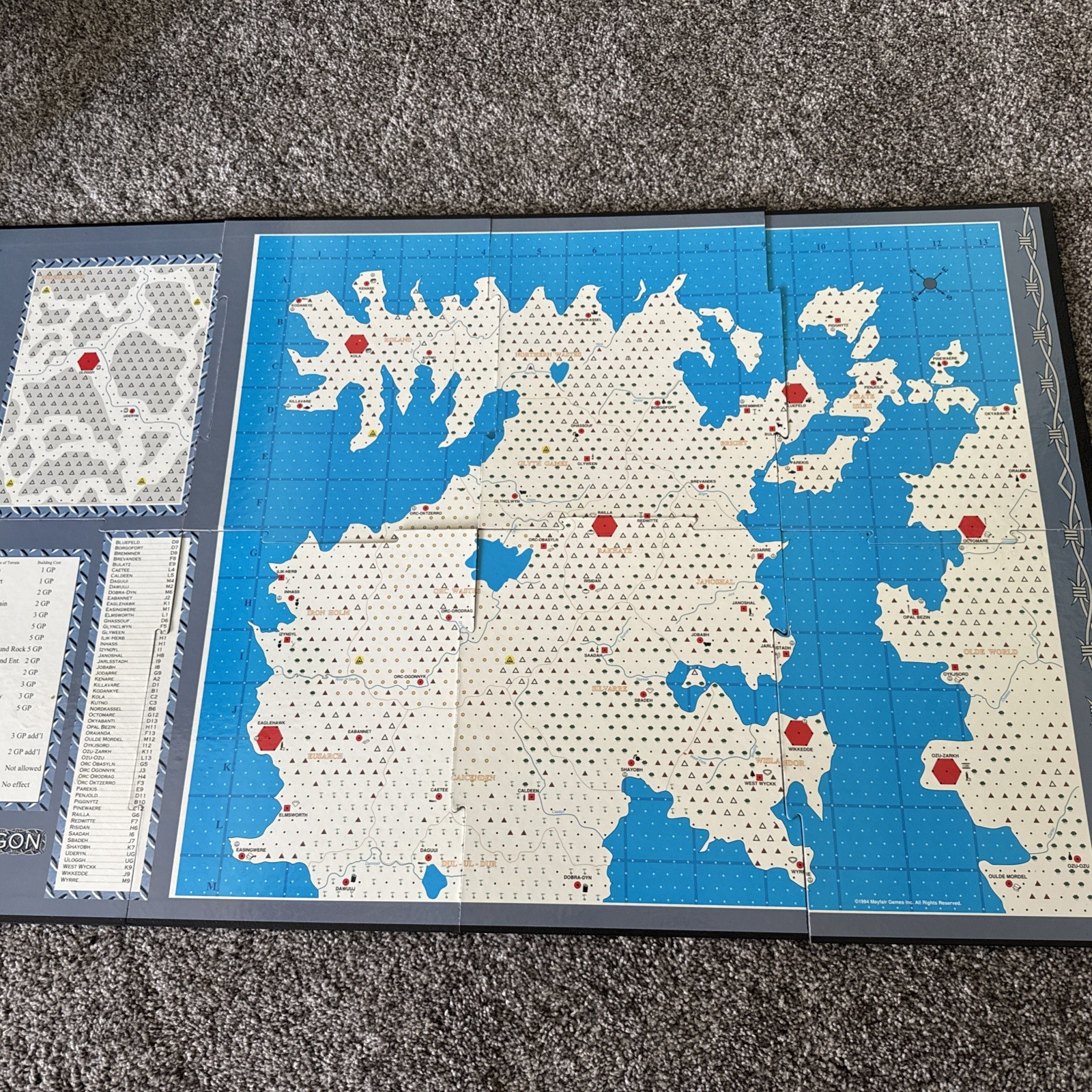 Mayfair Boardgame – Iron Dragon (1st Ed)