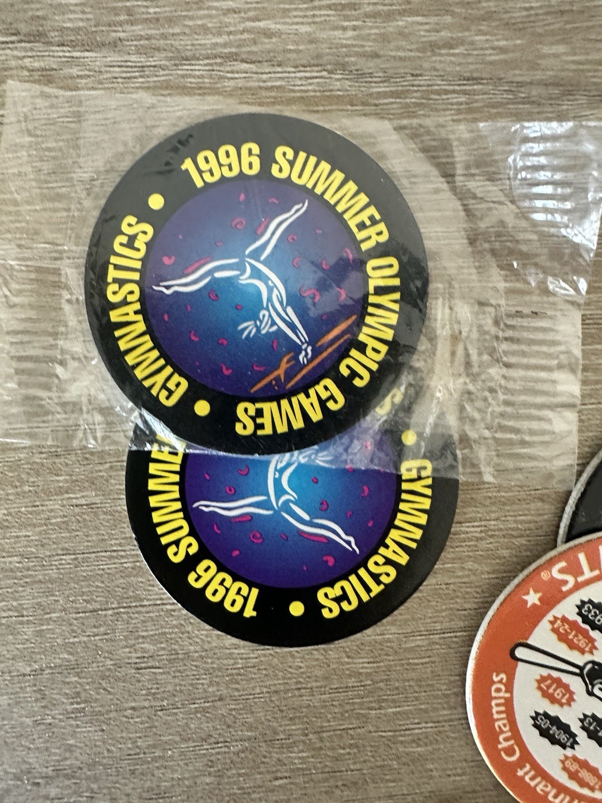Vintage 90s Sports Pogs Lot 28 Dolphins Shaq World Cup Olympics