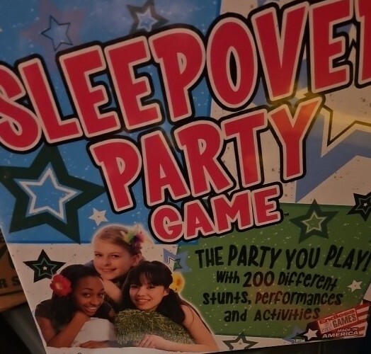 The Sleepover Party Game Endless Games 200 Activities Slumber Party
