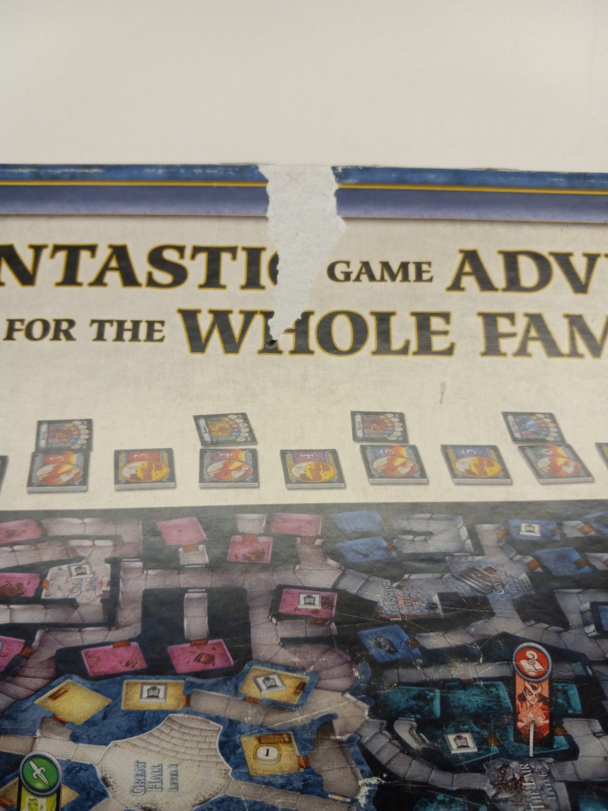 Dungeon! Fantasy Board Game 2014 Complete Wizards of the Coast Dungeons & Dragon