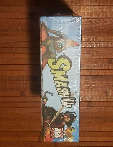 (NEW) Smash Up Board Game Paul Peterson Card AEG Shufflebuilder Factory Sealed
