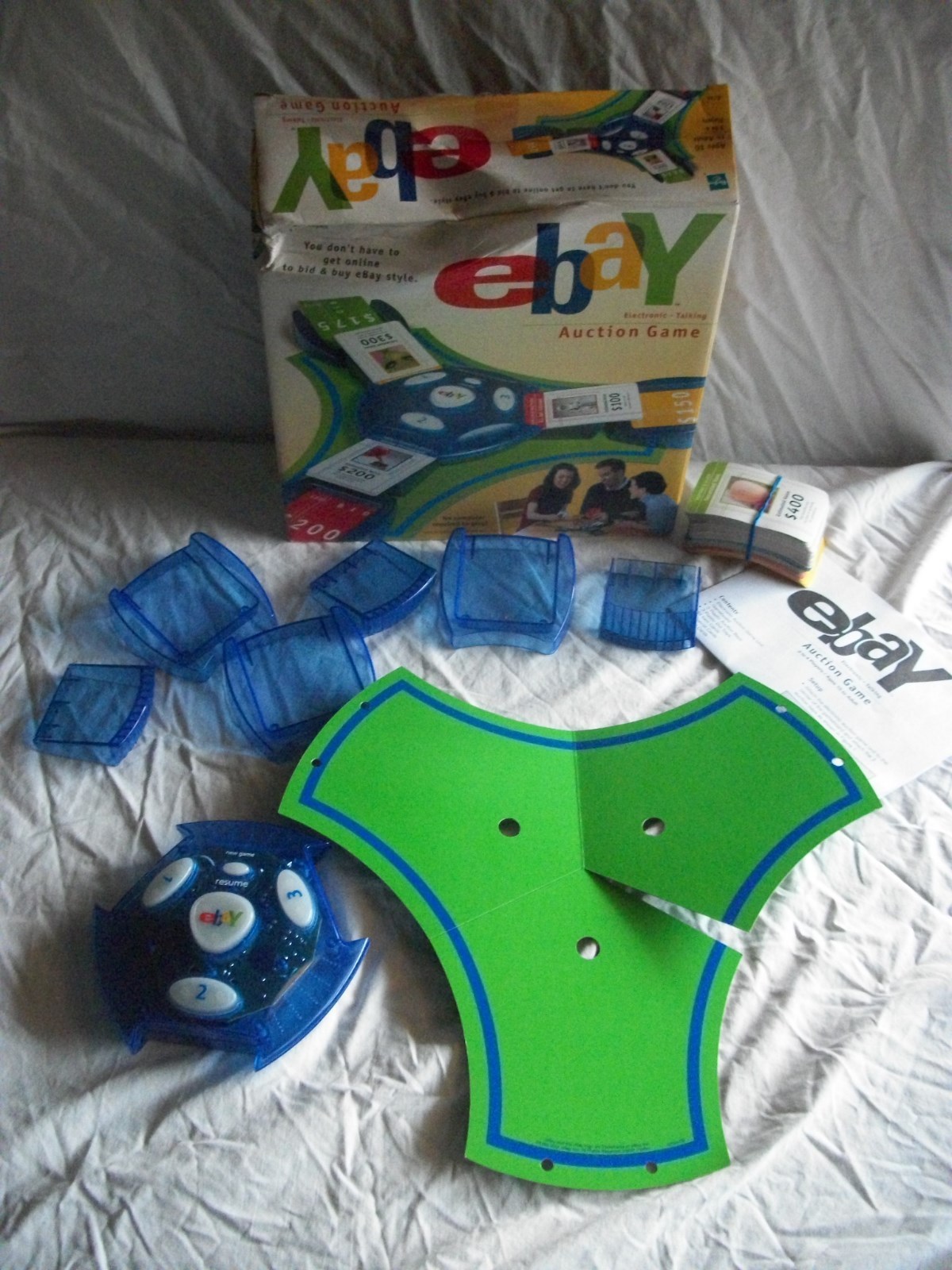 Complete 2001 Ebay Selling & Buying Auction Board Game Get In on the Thrill