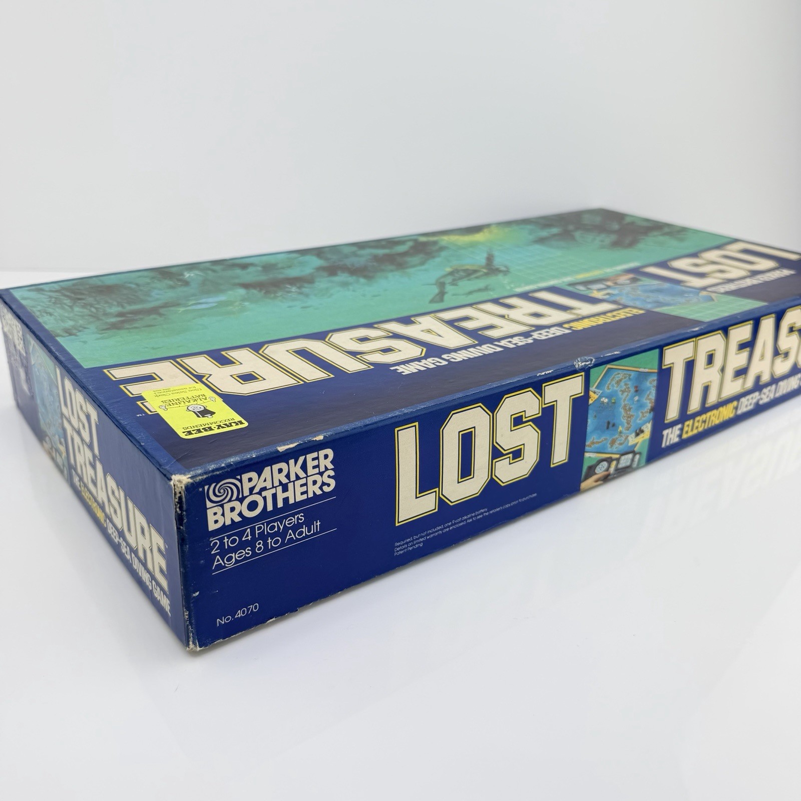 Vintage 1982 Parker Brothers Lost Treasure Game Deep Sea Diving Works – No Dice