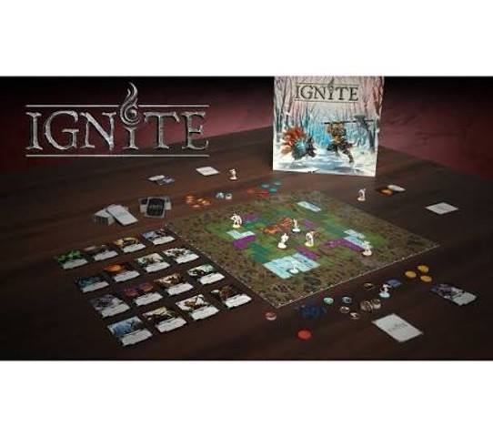 Ignite Deckbuilding Board Game New In Shrinkwrapping From KS