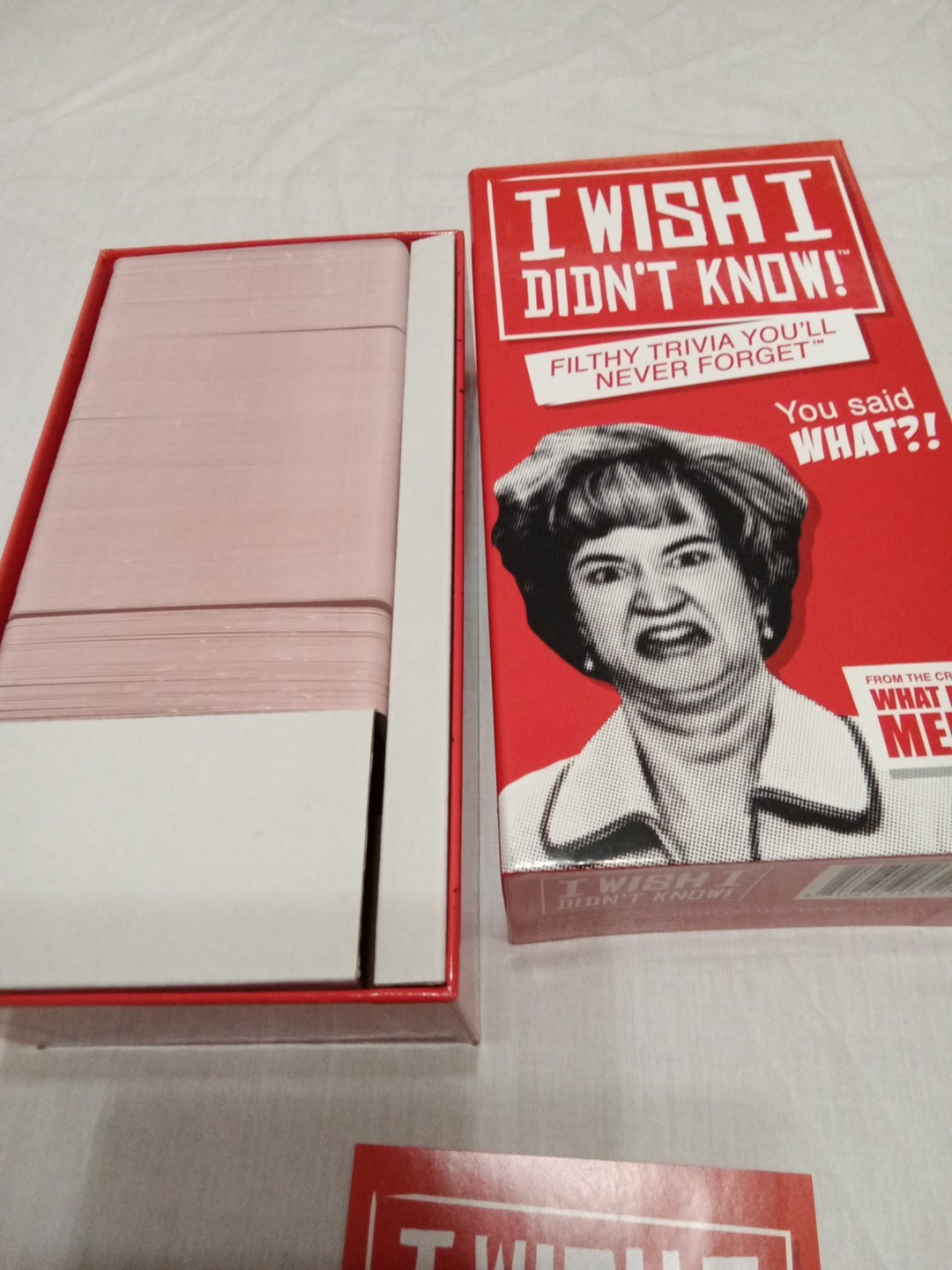 I Wish I Didn’t Know! The Filthy Trivia Adult Party Card Game What Do You Meme?
