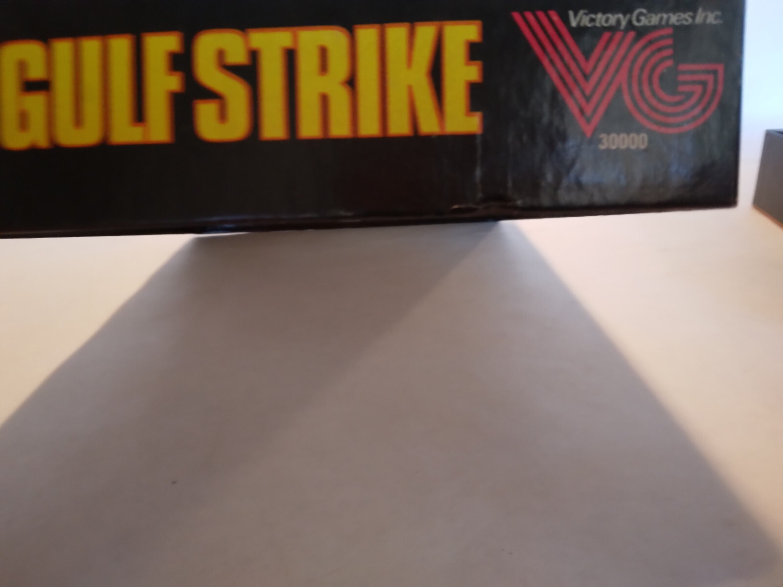 Gulf Strike VGI Game Vintage 1983 Complete Very Good Condition Mostly Unpunched