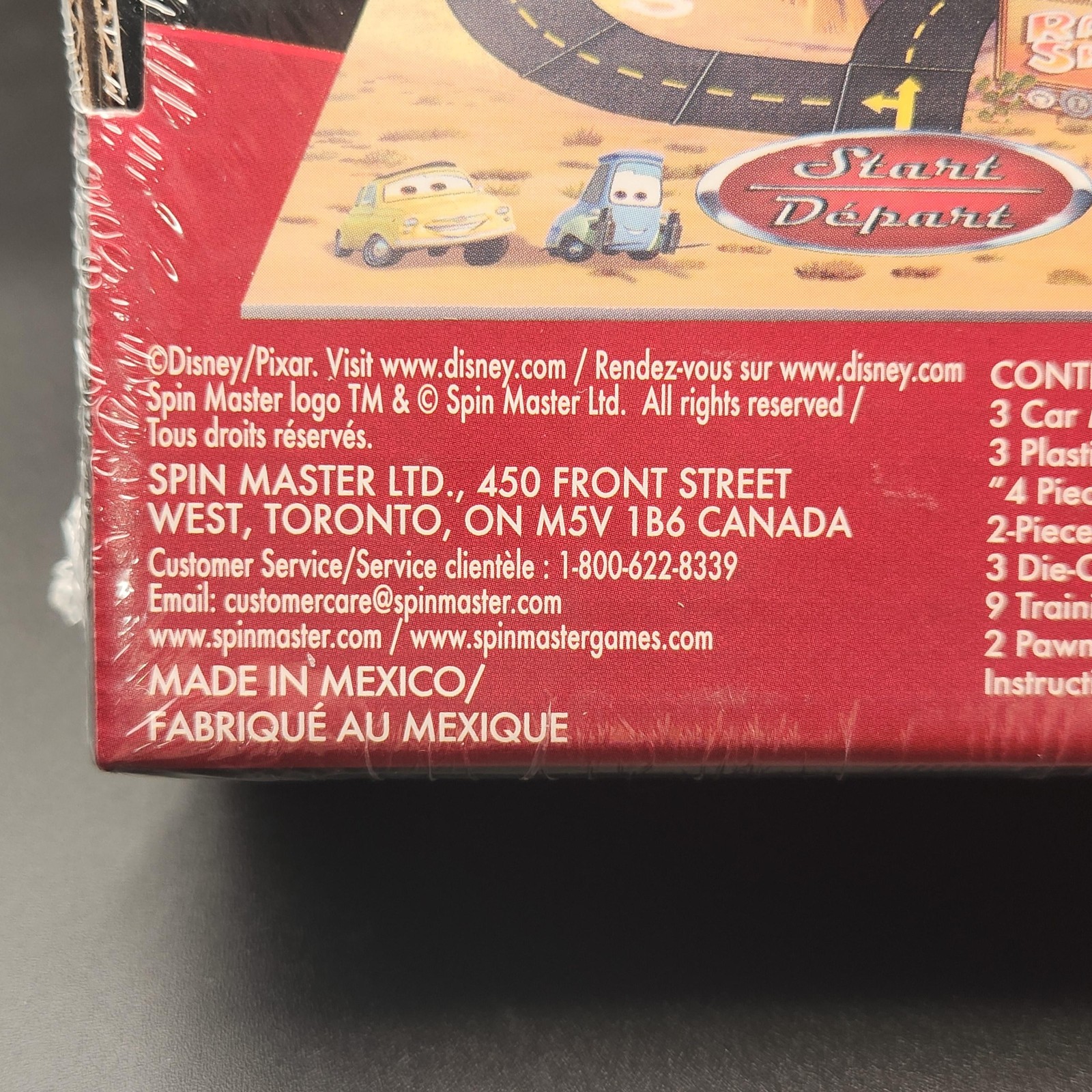 Disney Pixar Cars 3 “Risky Raceway” Board Game Lightning McQueen NEW SEALED