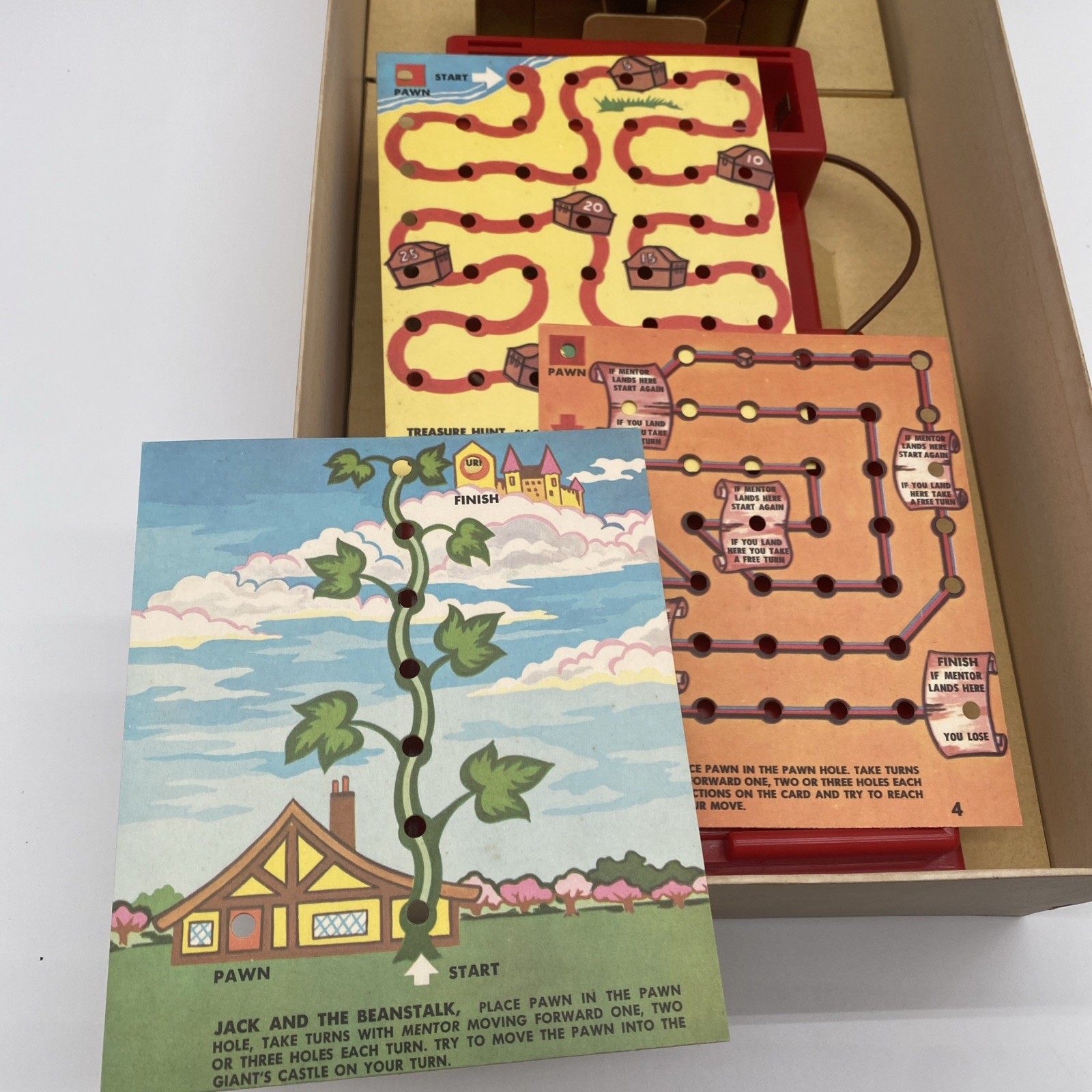 Hasbro’s Electronic Wizard Mentor Game 1960 AS IS Untested VTG UNUSED READ!