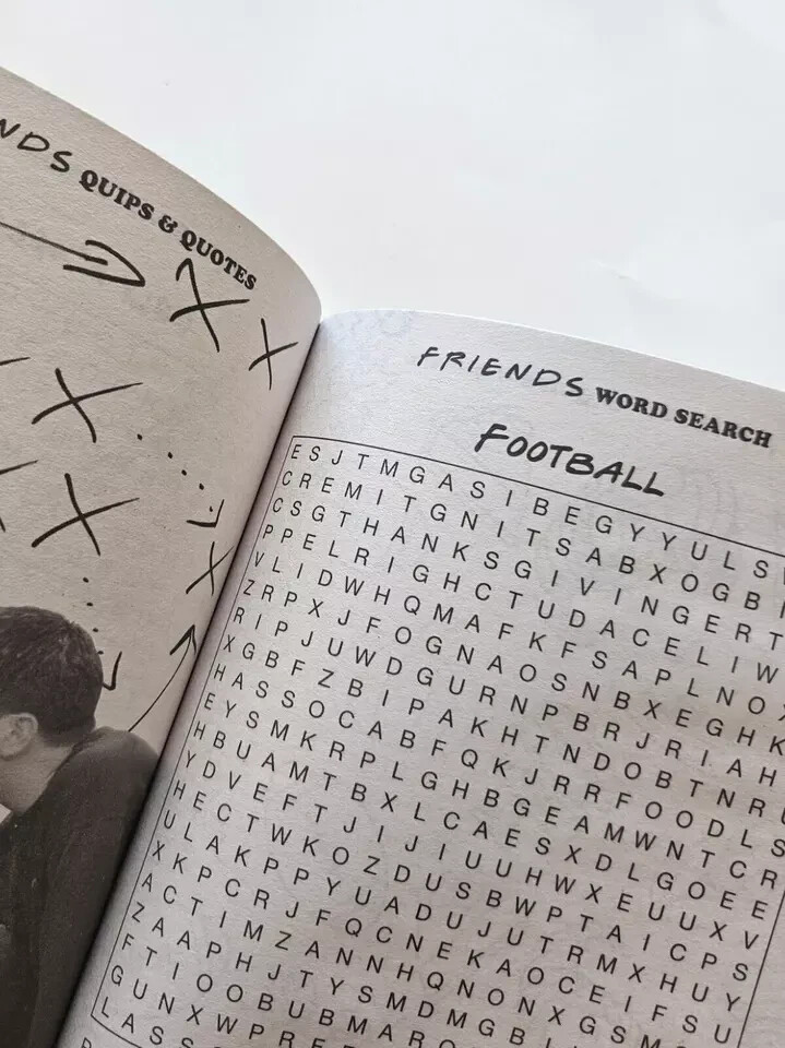 2 new – THE OFFICE vol. 02 & FRIENDS vol. 01 – word search with pages to color