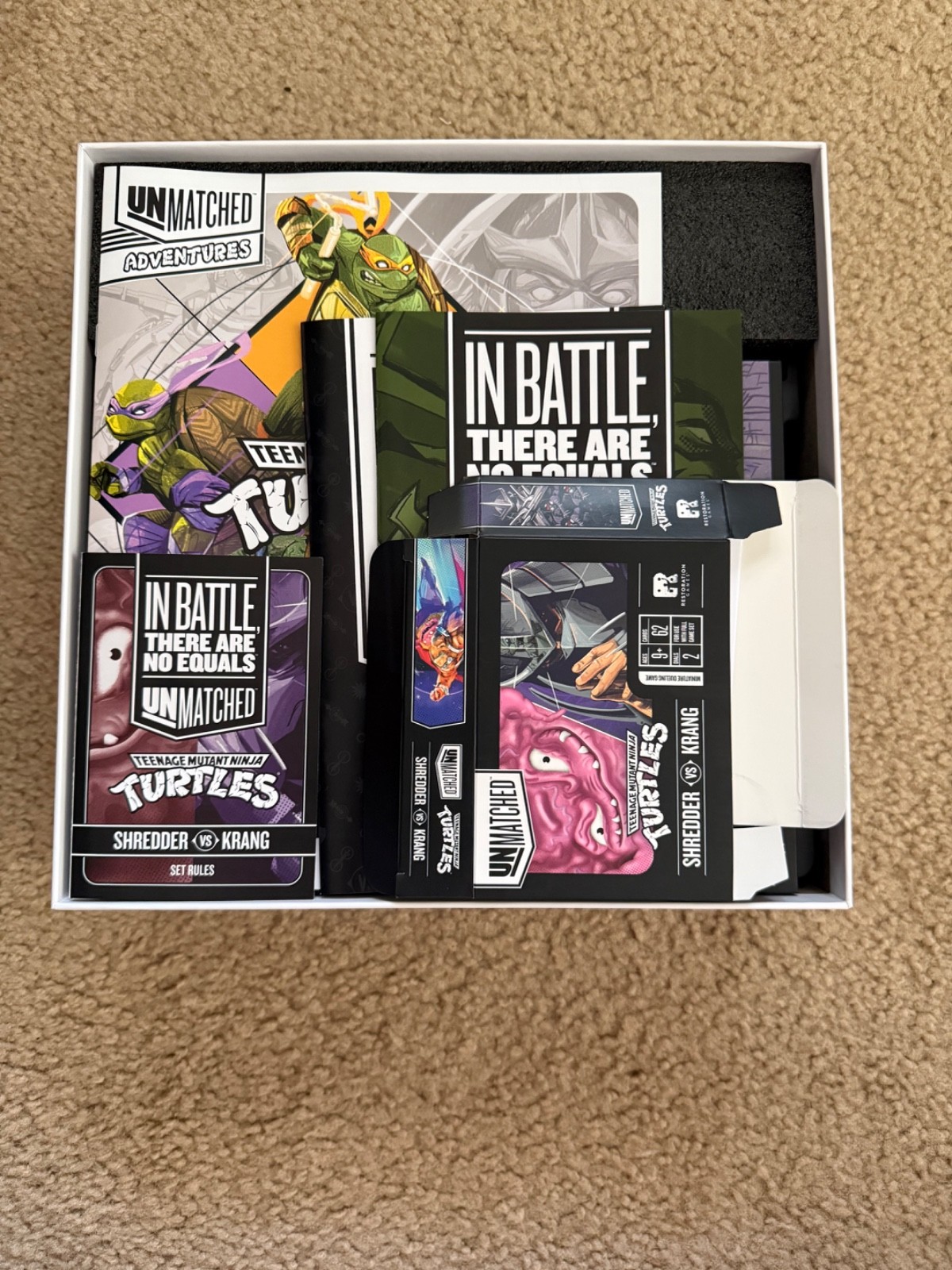 Unmatched Adventures: Teenage Mutant Ninja Turtles – Kickstarter Bundle