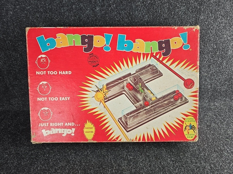 Vintage 1965 Bango! Bango! Game – Schaper- Complete- Used but good shape