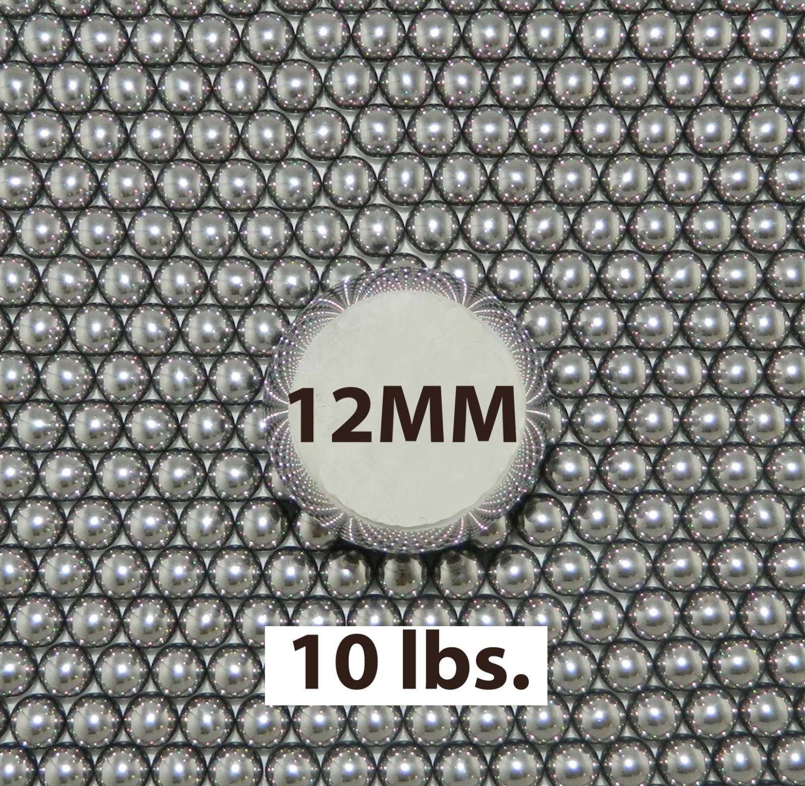 12MM STEEL SLINGSHOT BALLS (10 LBS)
