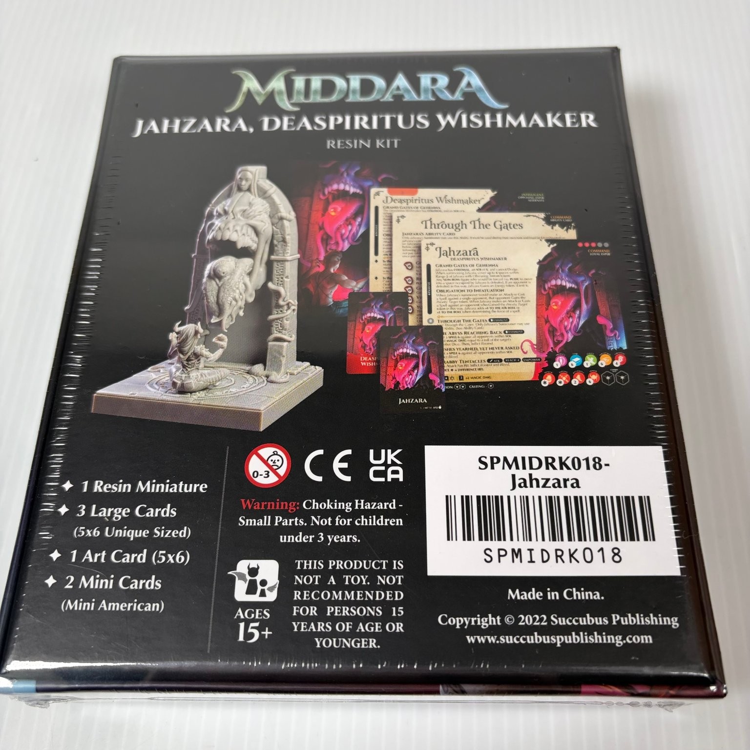 Middara Jahzara Deaspiritus Wishmaker Resin Kit Succubus Publishing Ages 15+