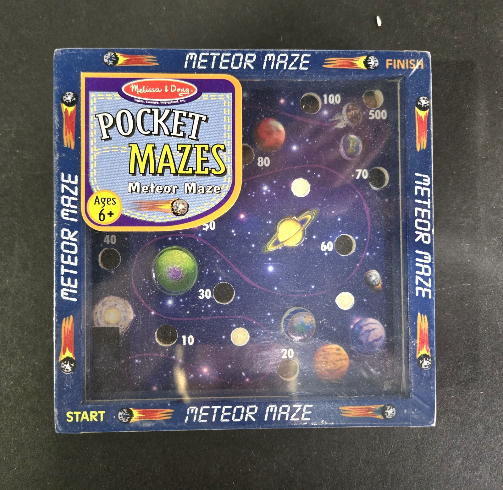 NEW MELISSA & DOUG POCKET METEOR MAZE – AGES 6+