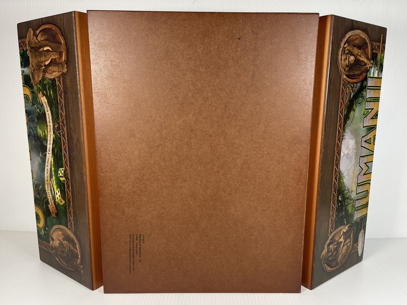 Jumanji the Game Real Wooden Box Edition Board Game Complete