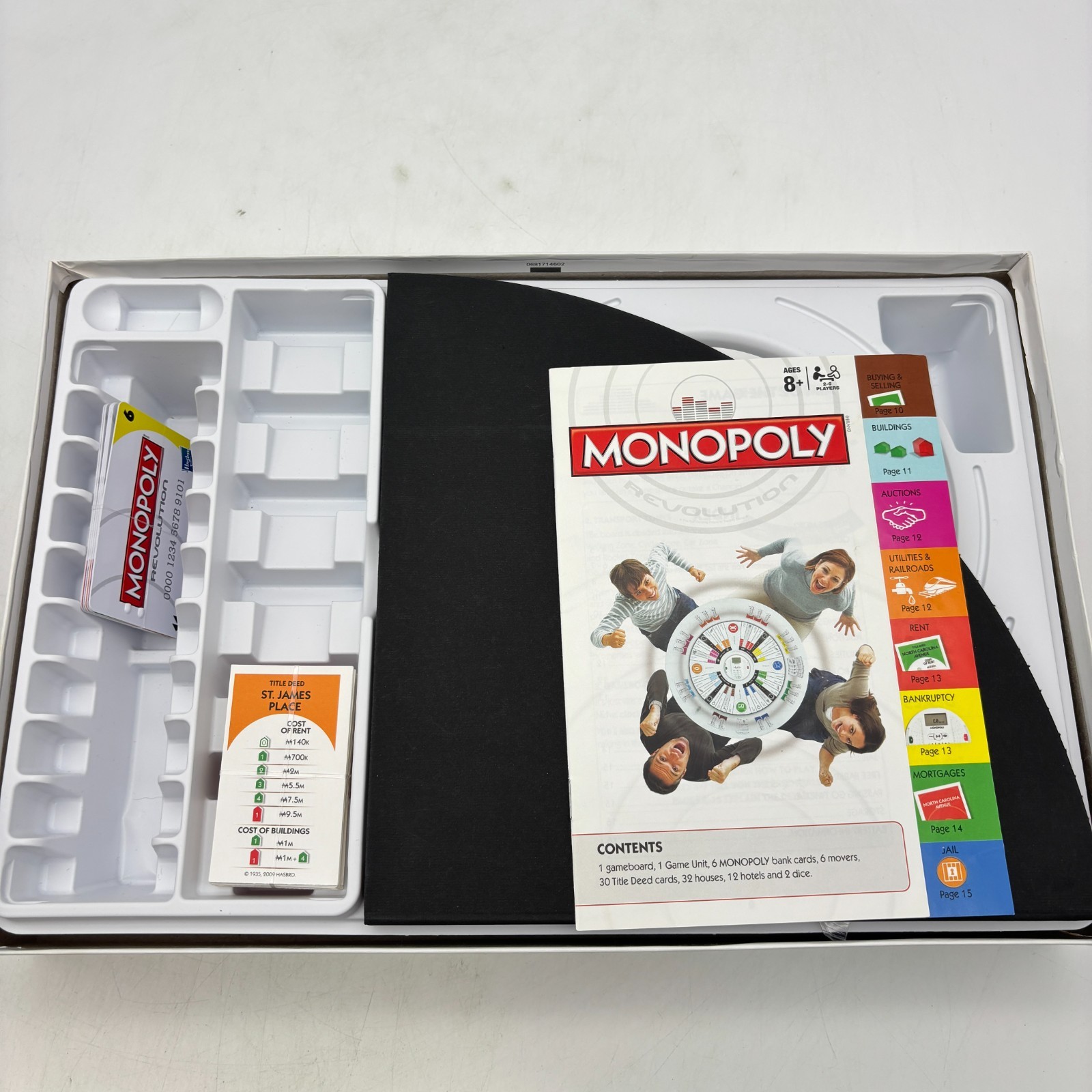 Monopoly Revolution COMPLETE WORKS Parker Brothers 2009 Electronic Banking