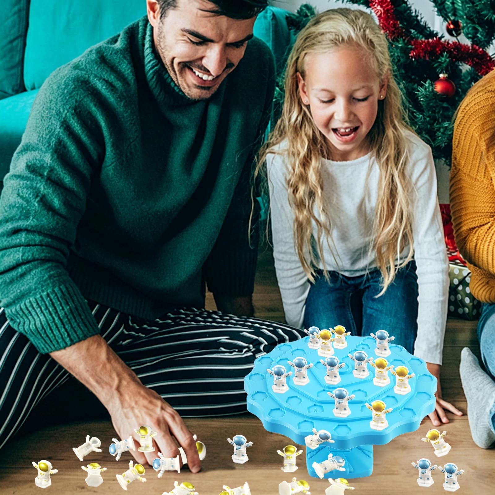 Astronaut Balance Game, 2-Player Balance Tree Board Game, Interactive Family