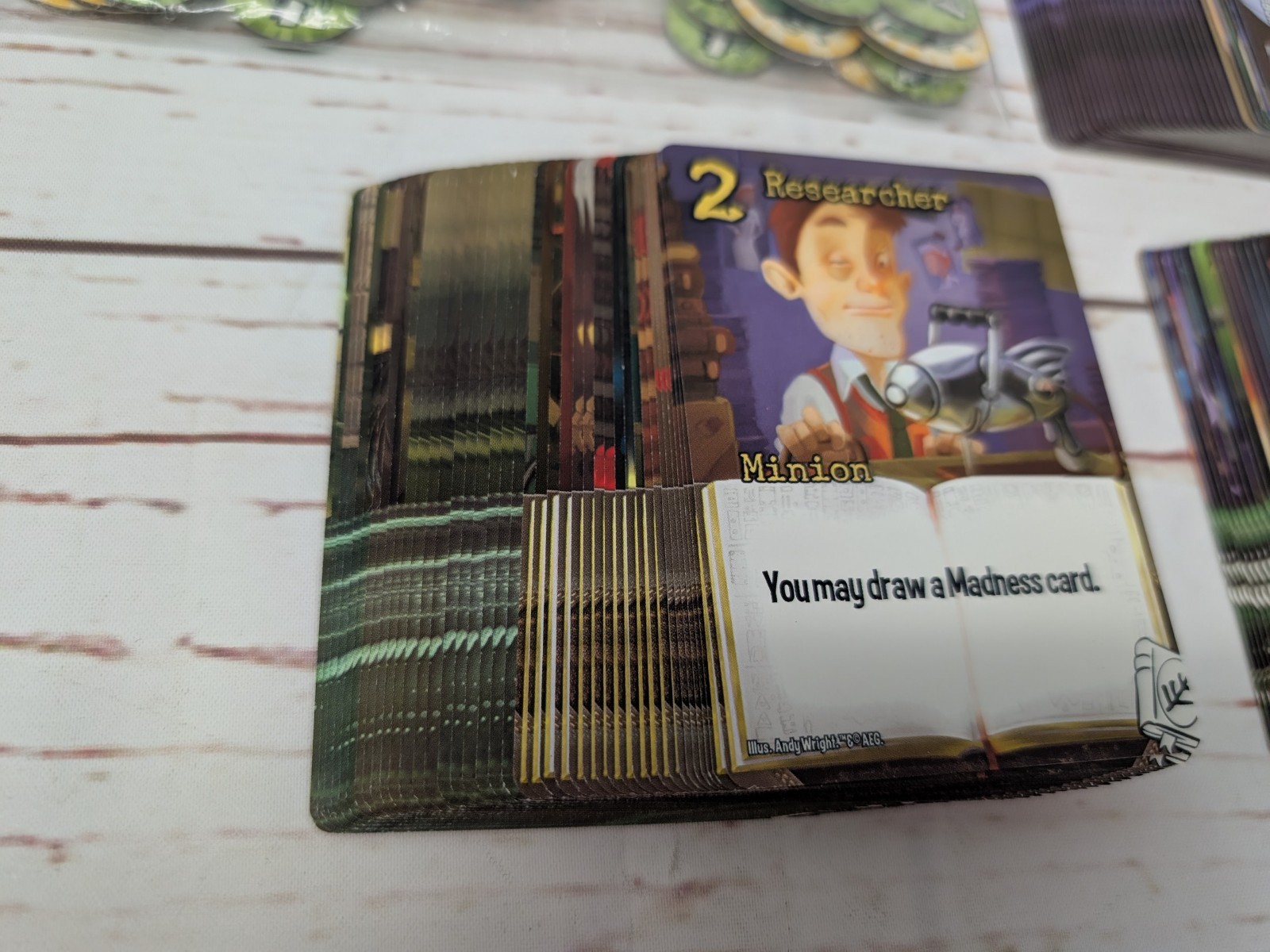 Smash Up The Obligatory Cthulhu Set Expansion Board Card Game AEG *No Box