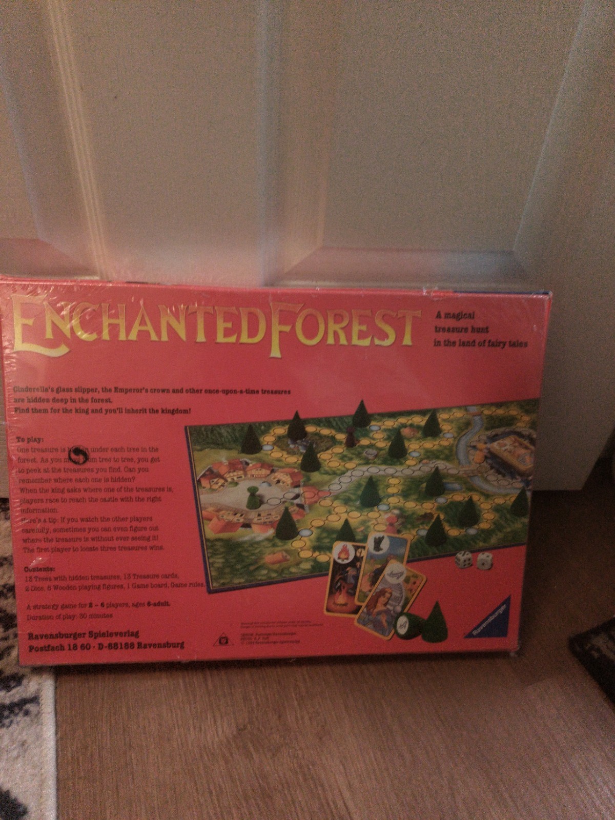 Vintage Enchanted Forest Board Game, Ravensburger, 1994 SEALED Ages 6 And Up