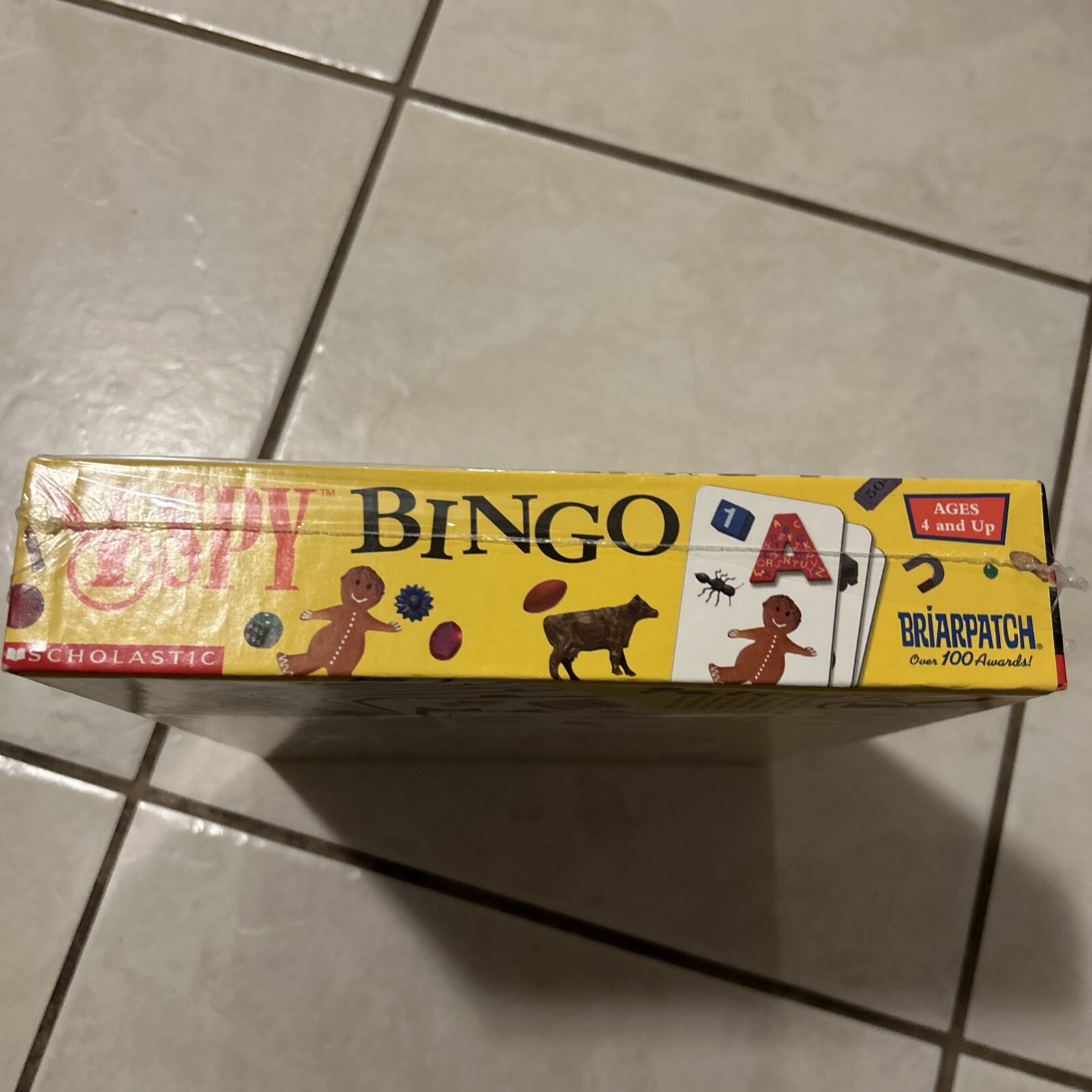 The Original I Spy Bingo Match & Play Challenge Ages 4 And Up Scholastic NEW