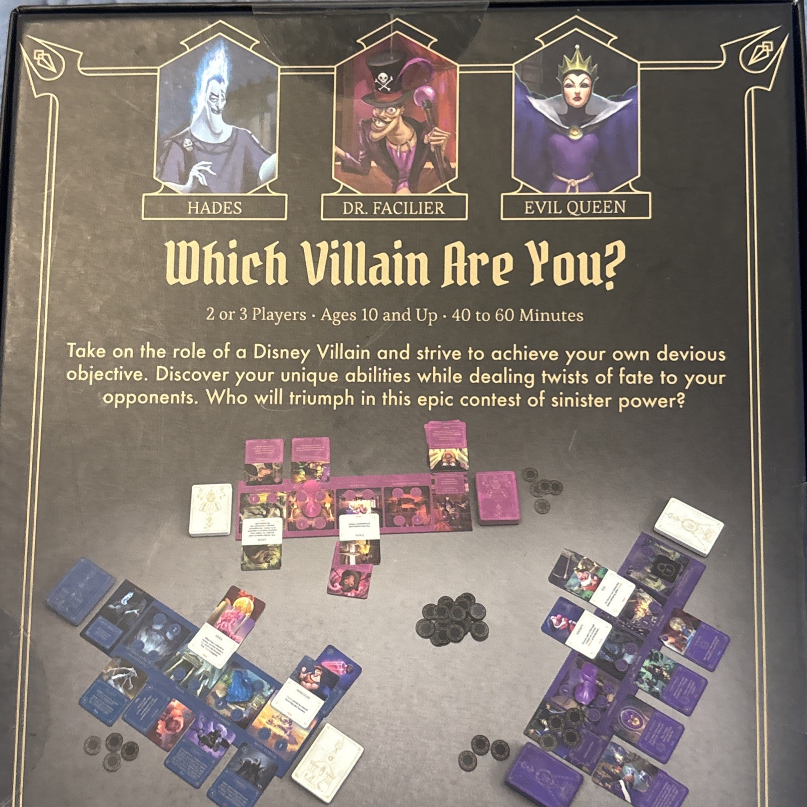 Ravensburger Disney Villainous: Wicked to The Core Strategic Board Game New