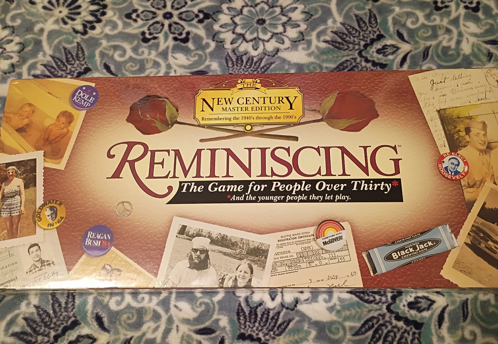 “Reminiscing” The Game For People Over 30 New Century Master Edition New Sealed