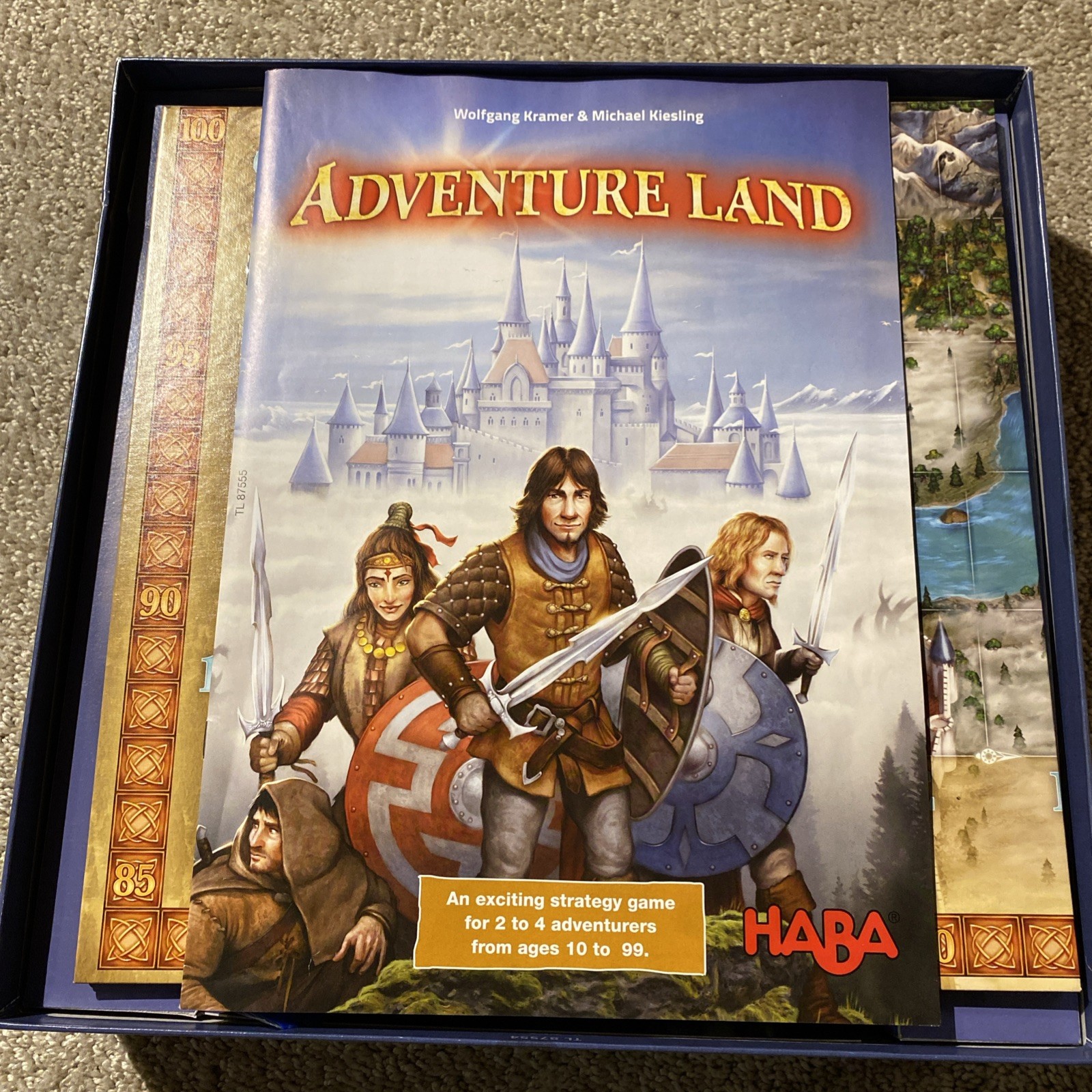 HABA Adventure Land Strategy Board Game (Made in Germany) – Excellent Condition