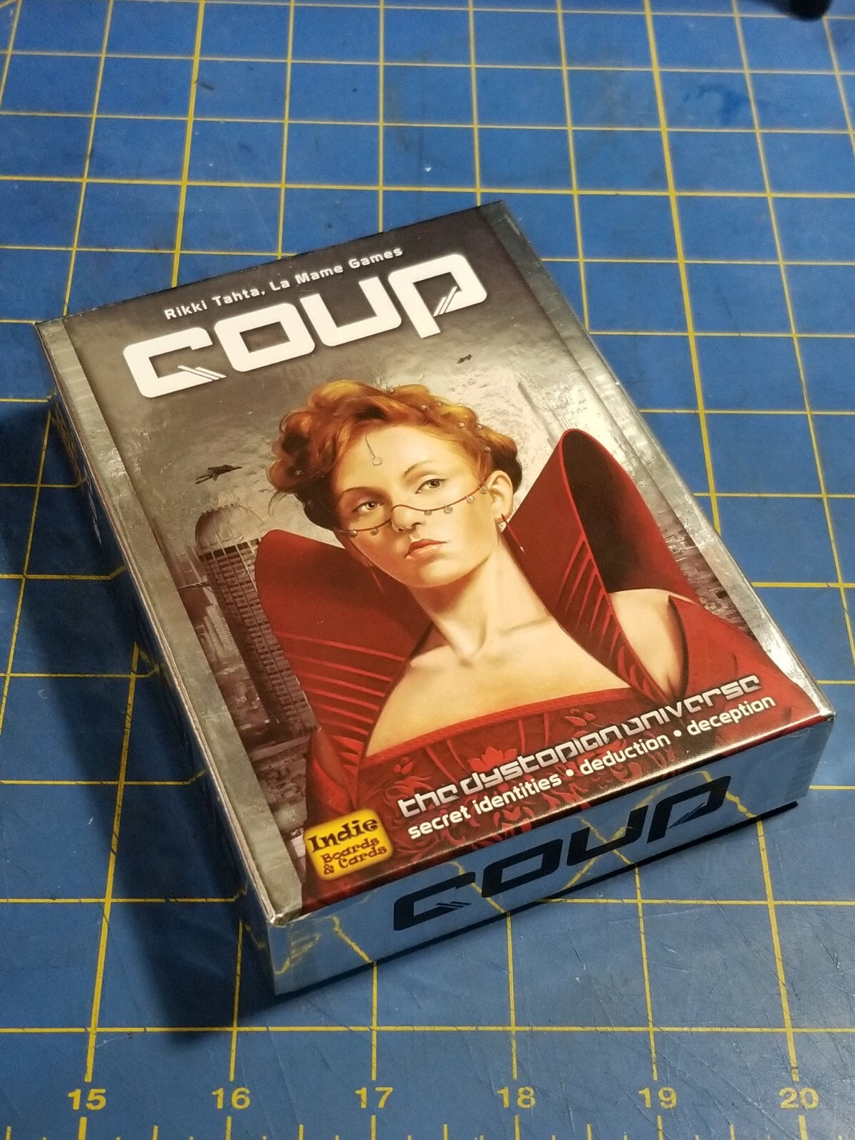 Indie Boards Cards Coup The Dystopian Universe Sealed Game Fun COU1IBC Used