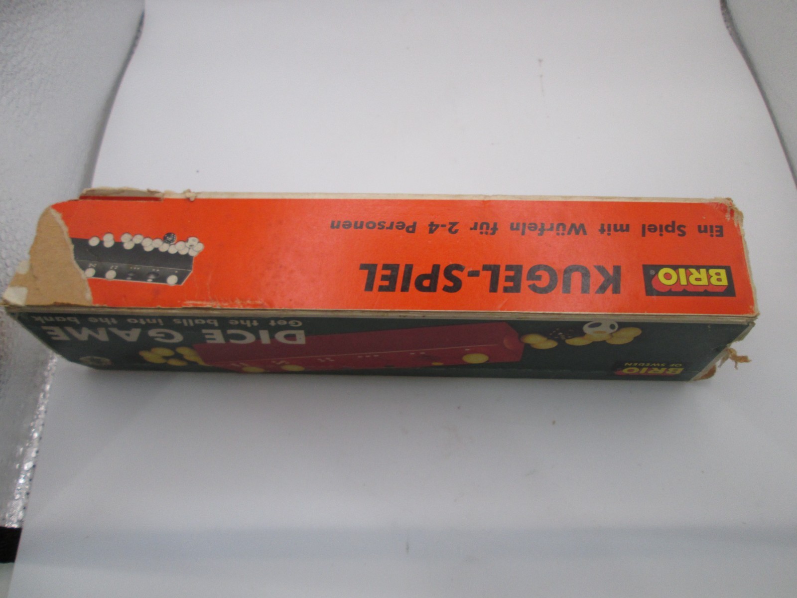 Vtg Brio Of Sweeden KULBANK Dice Game “A game with dice for 2–4 players”