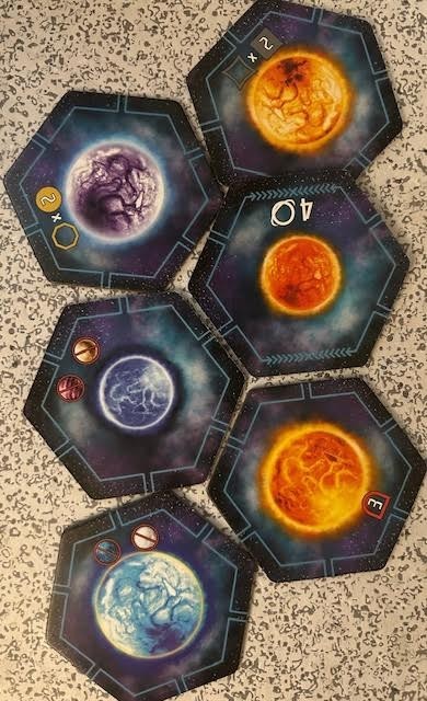 Horizons COMPLETE OPEN BOX board game by Daily Magic Games