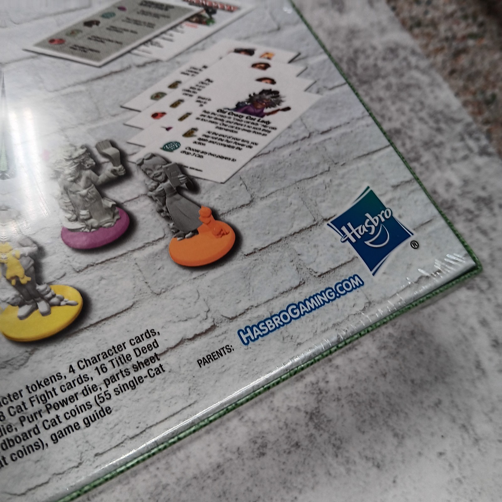 Monopoly Crazy for Cats Pet Edition Board Game Hasbro E9675 Ages 8+ New