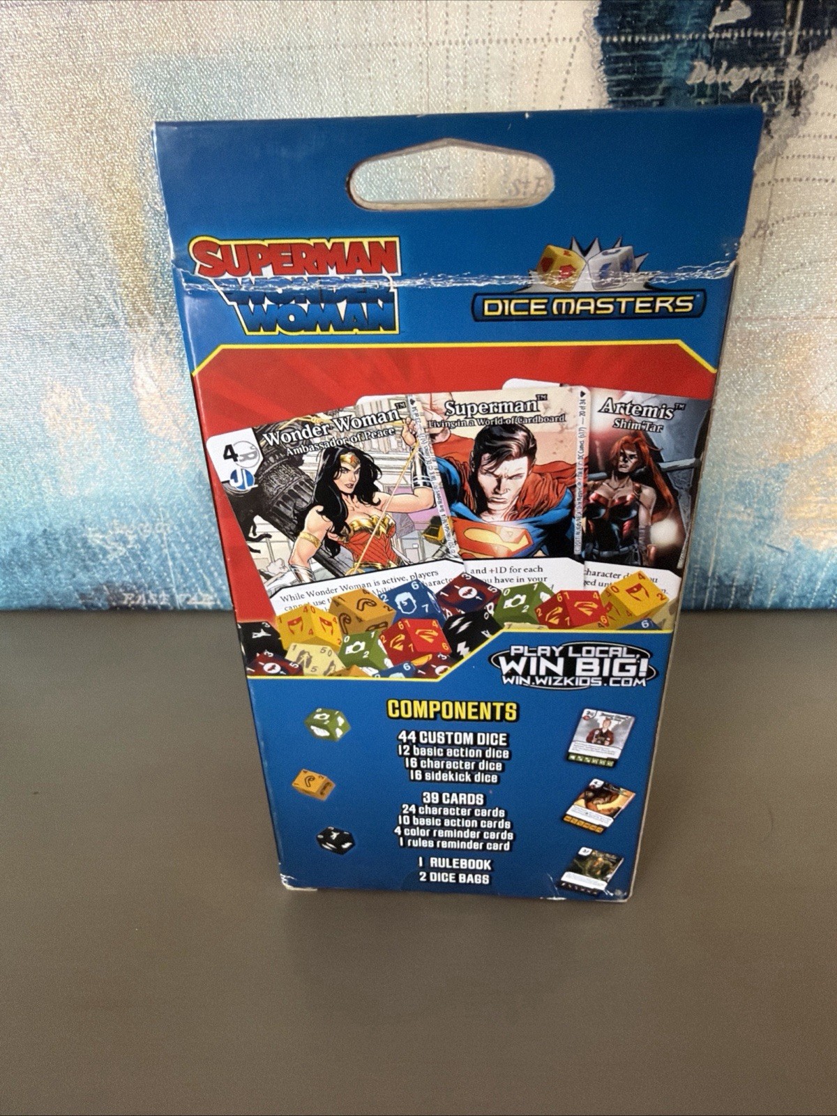 Superman Wonder Woman Dice Masters 2-Player Starter Set Wizkids/Neca New in Box
