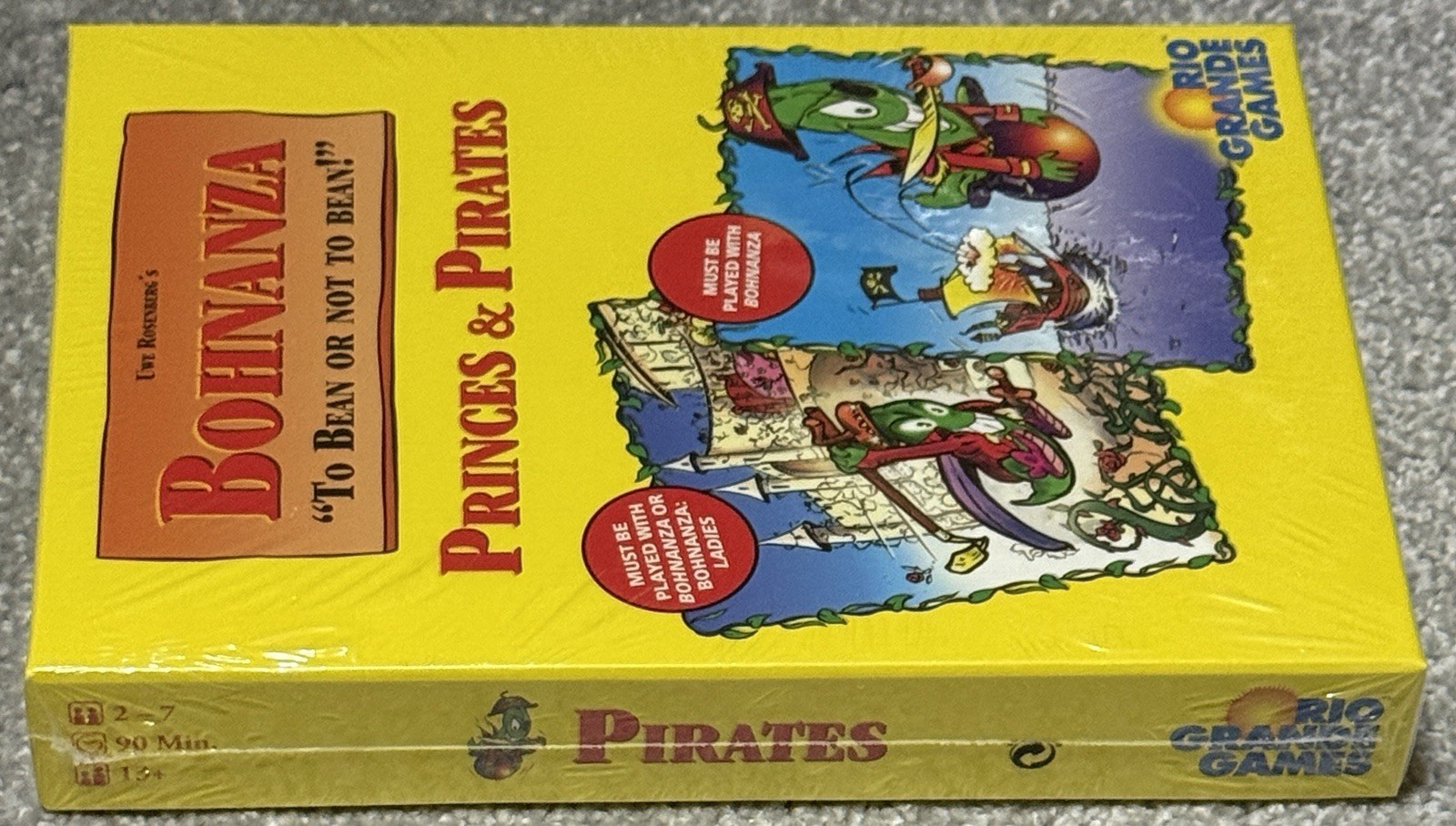 Bohnanza Expansion Princes & Pirates For Bohnanza & Bohnanza Ladies Rio Grande