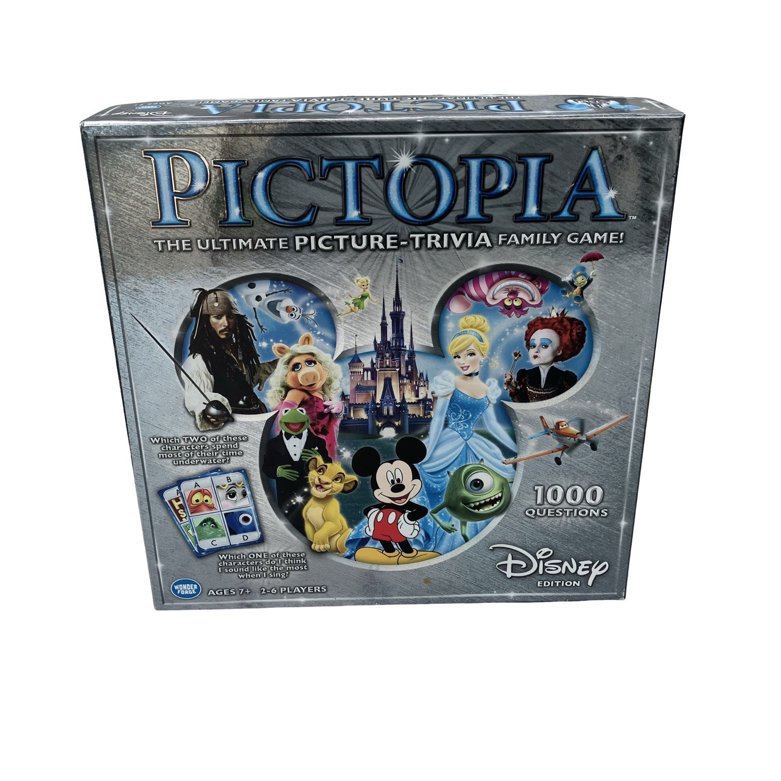 Pictopia Ultimate Picture-Trivia Family Game Disney Edition Board New Open Box