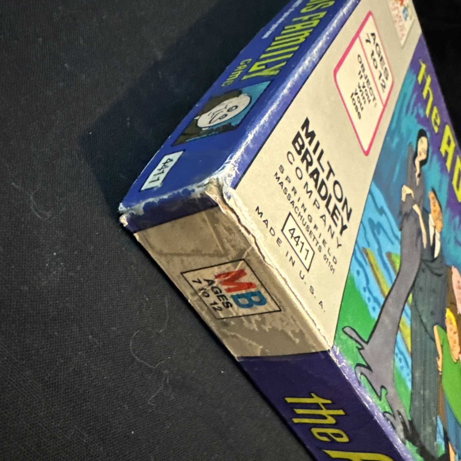 Vintage 1974 Milton Bradley The Addams Family Board Game In Original Box