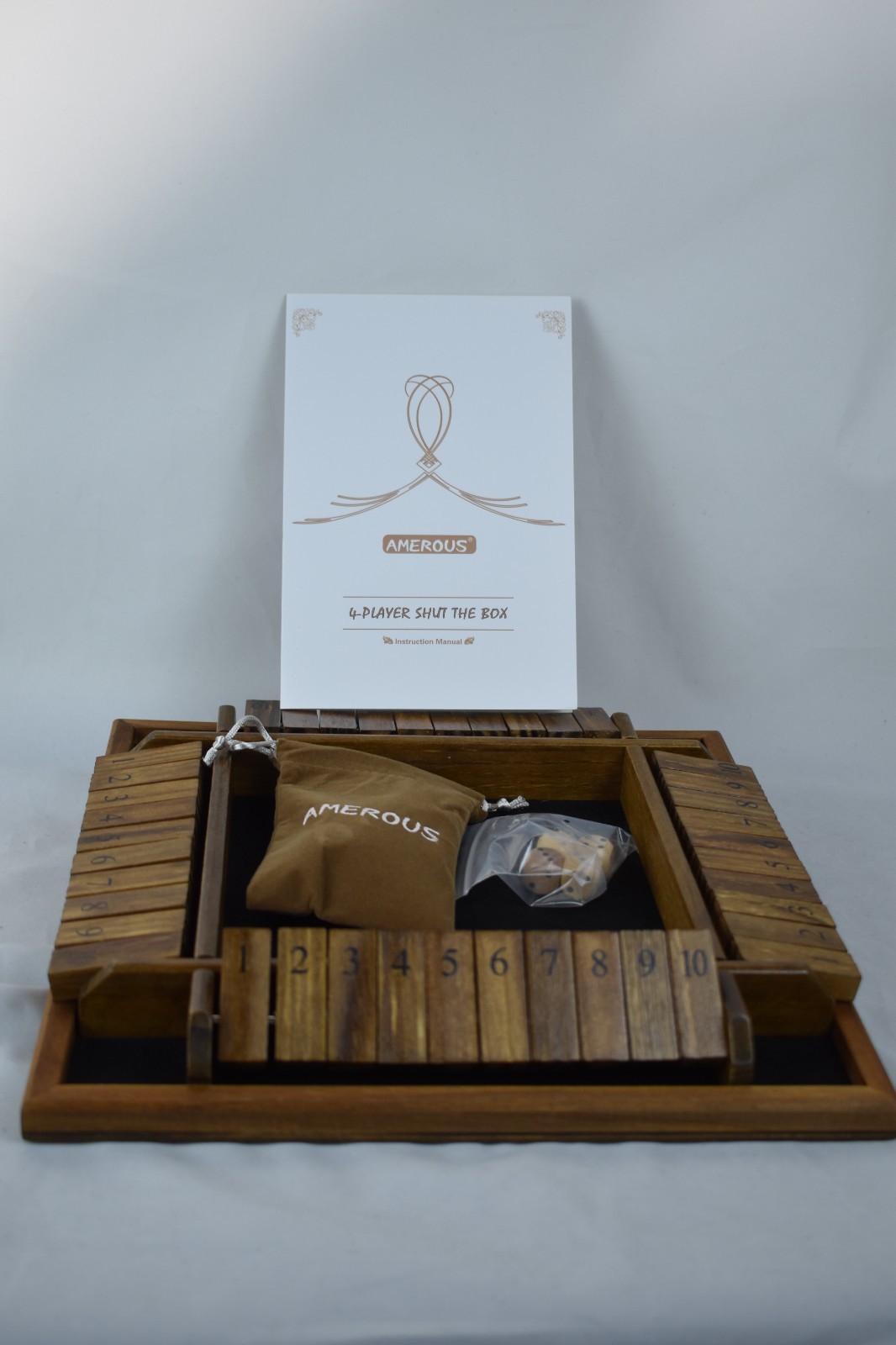 Shut The Box From AMEROUS – 4 Player Game