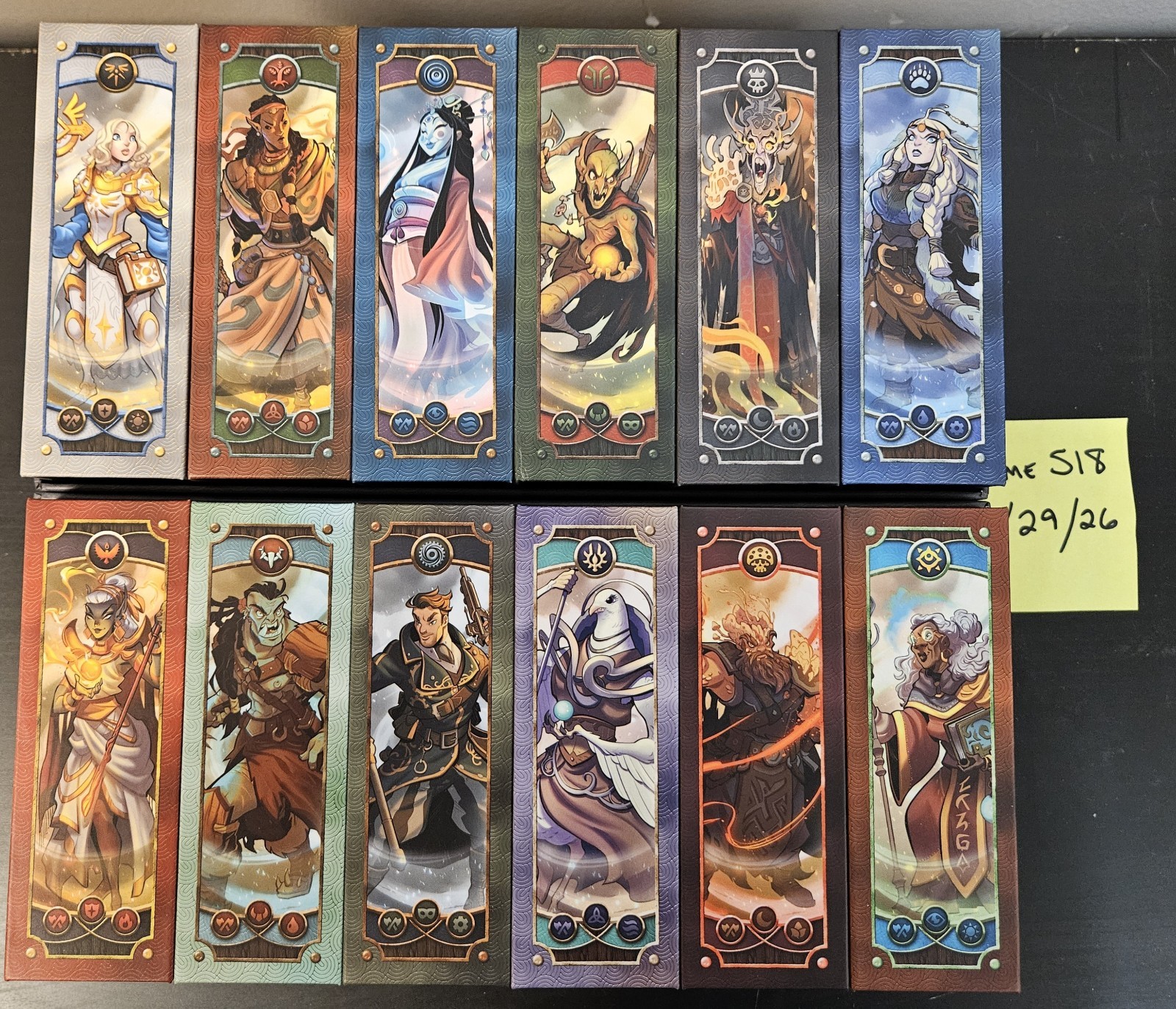 Plaid Hat Games Summoners Wars 2nd Edition Lot – 24 Factions + Mat &Cases