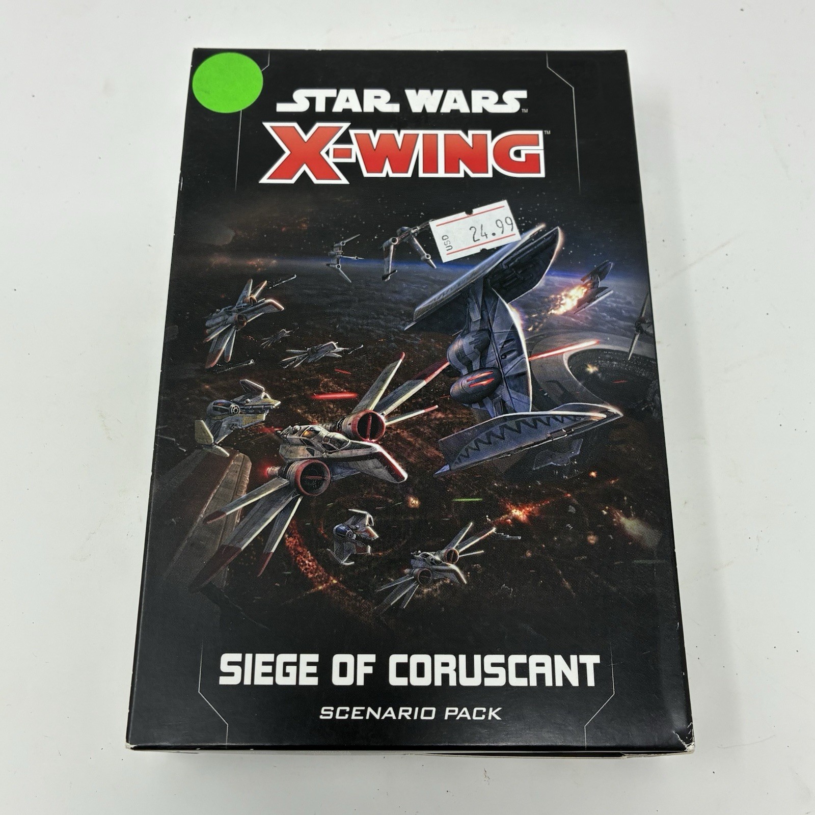 Star Wars X-Wing 2nd Edition Miniatures Game Seige of Coruscant BATTLE PACK