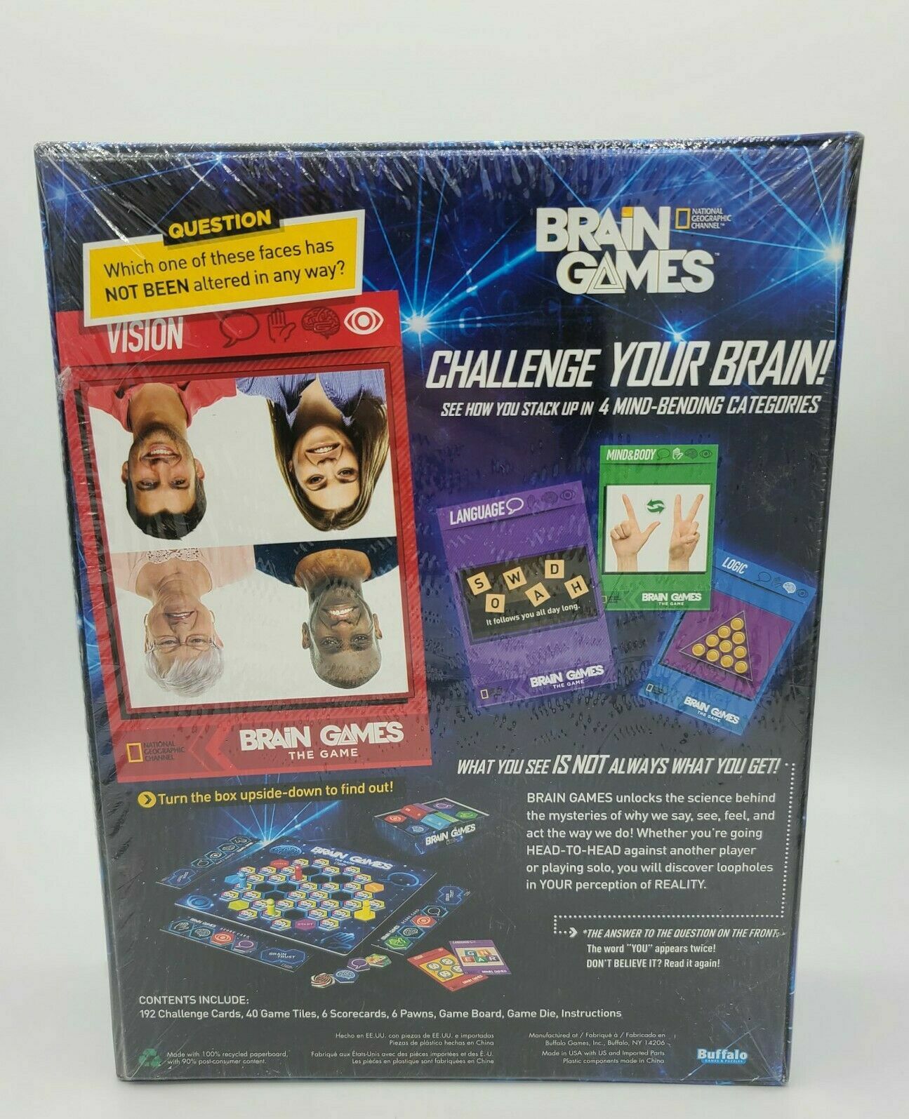 Brain Games The Game Based on the Emmy Nominated National Geographic Channel New
