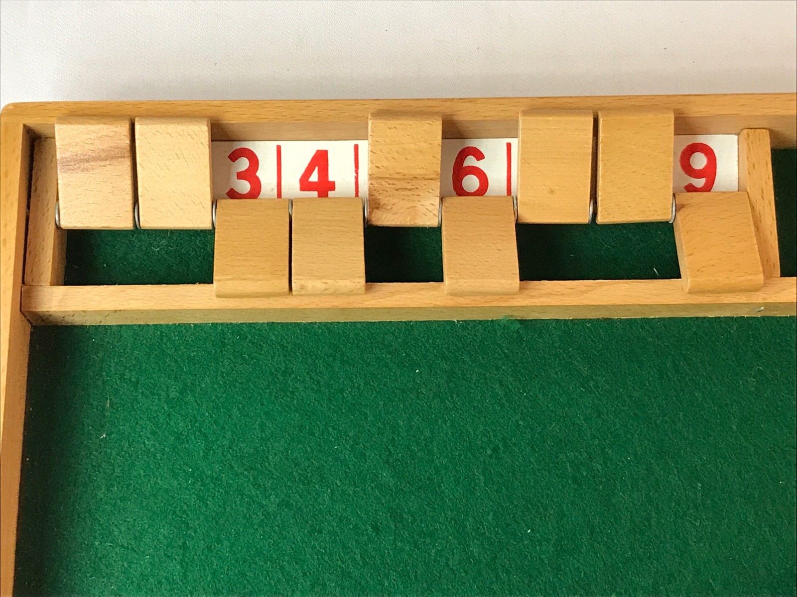 Brio of Sweden Trick Track Dice Wood Board Game Vintage 1970 31802