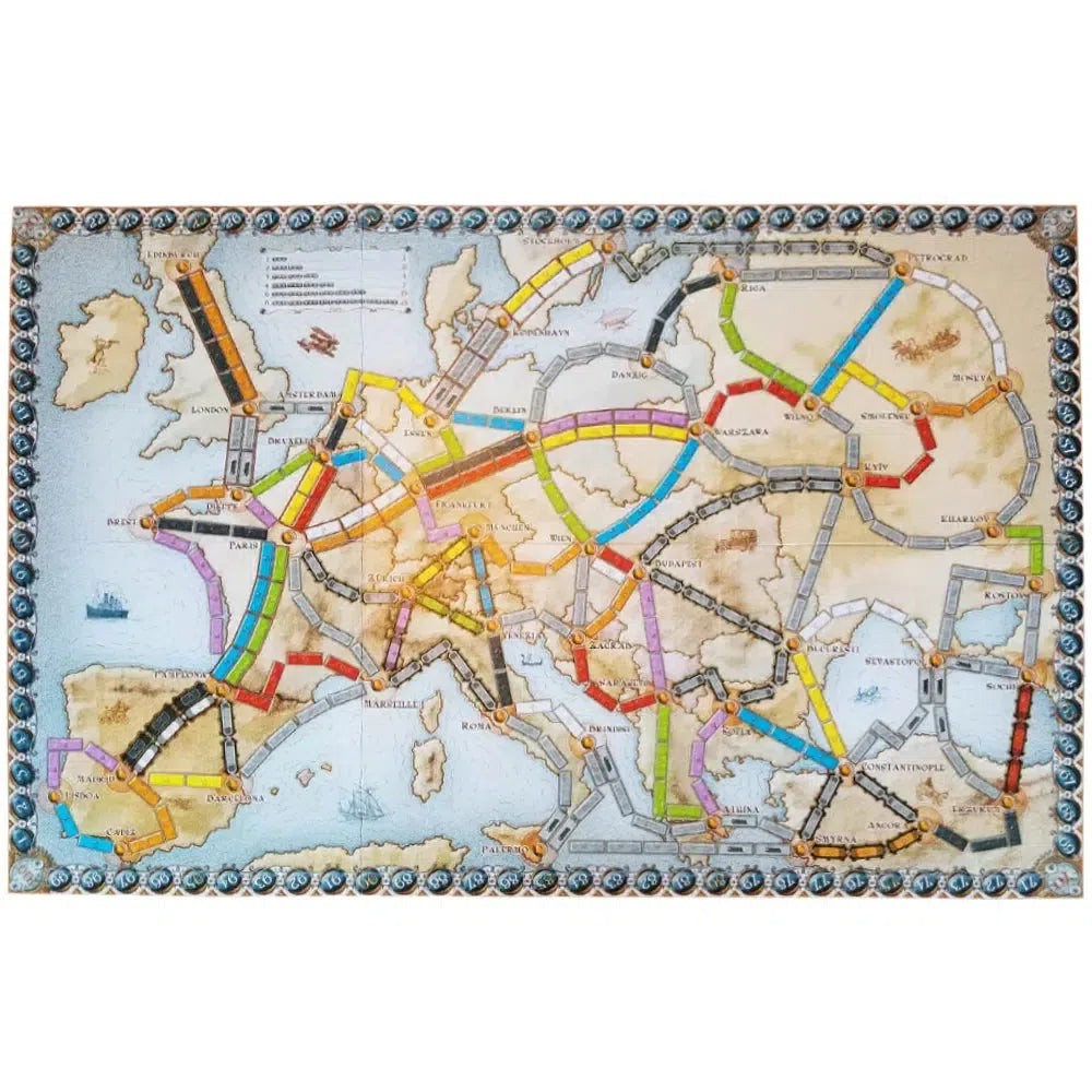 Ticket to Ride: Europe – Strategy Civilization Board Game for Family, and Adults